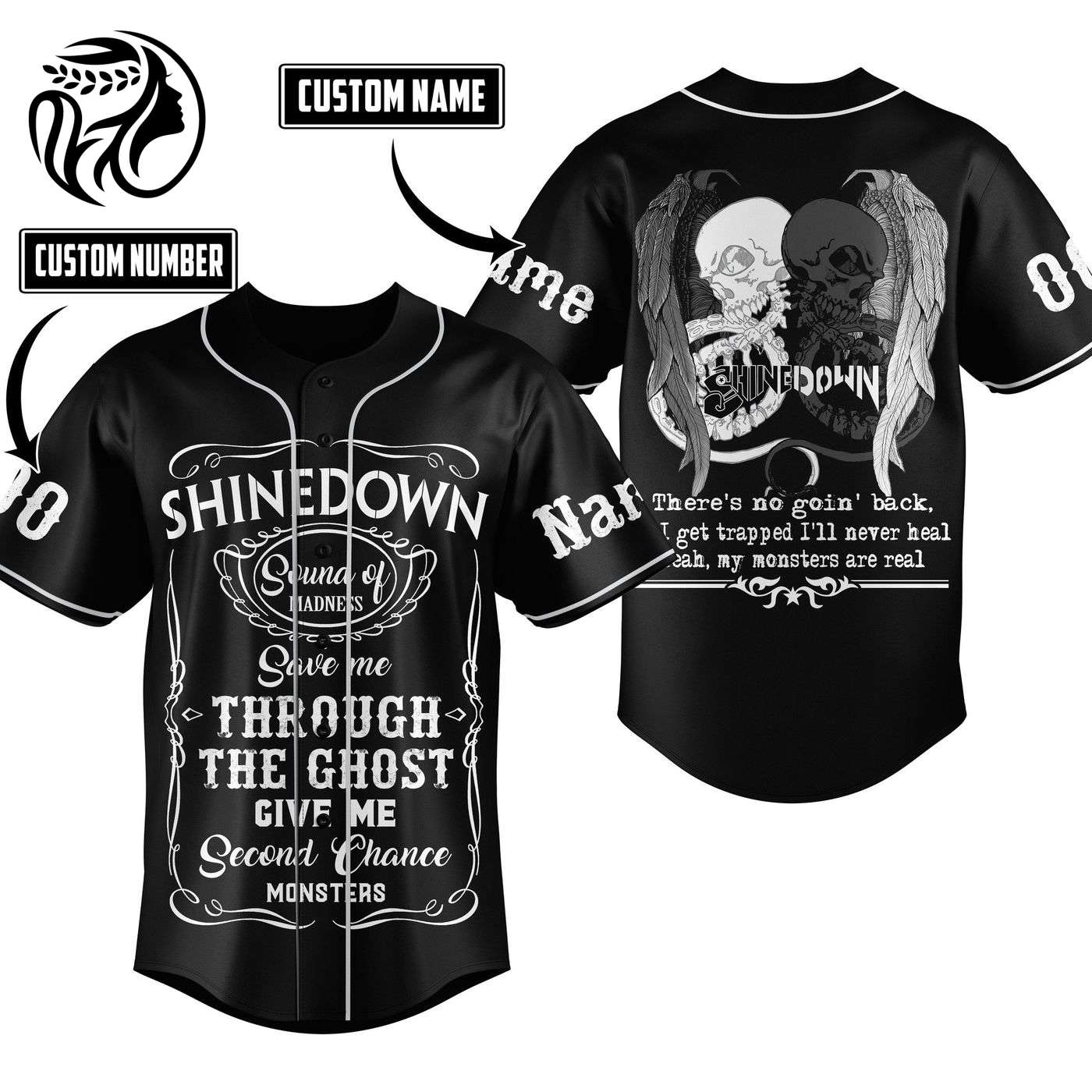 Shinedown Baseball Jersey For Men Women And Kids Gift