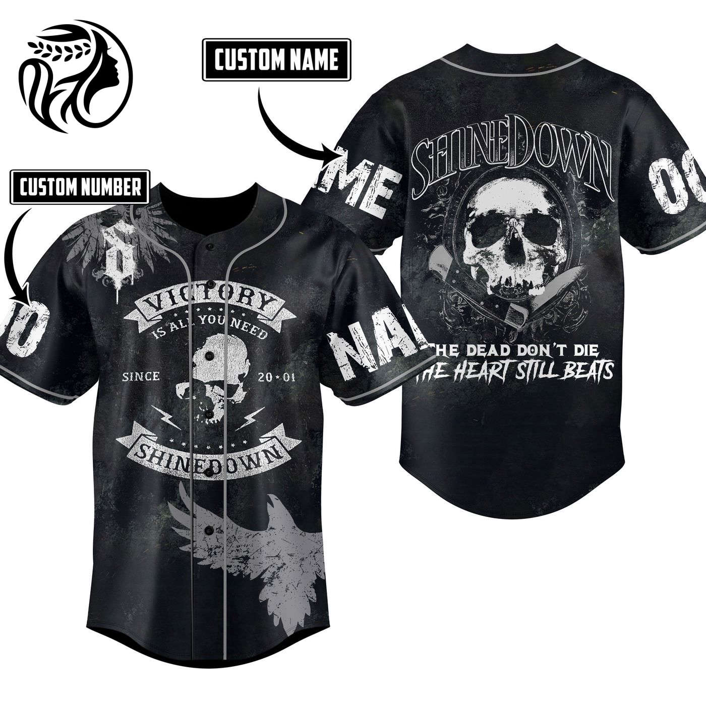 Shinedown Baseball Jersey For Men Women And Kids Gift