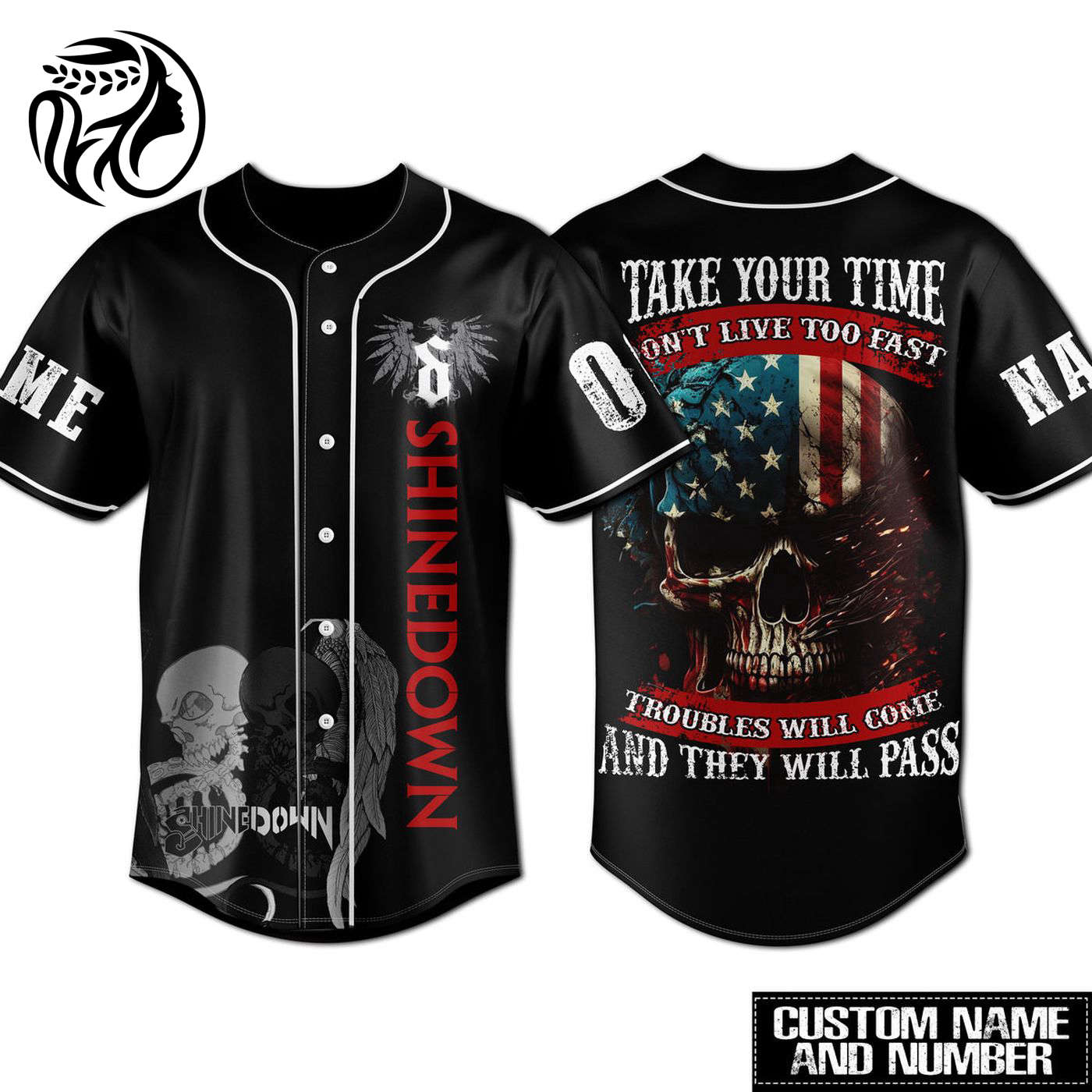 Shinedown Baseball Jersey For Men Women And Kids Gift