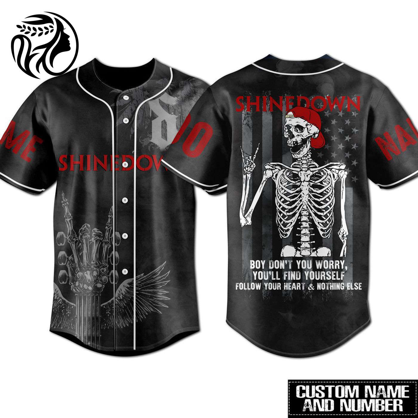 Shinedown Baseball Jersey For Men Women And Kids Gift
