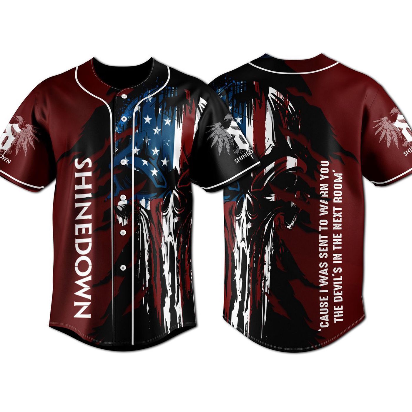 Shinedown Baseball Jersey For Men Women And Kids Gift