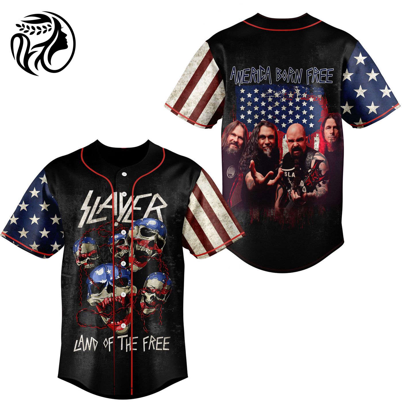 Slayer Baseball Jersey For Men Women And Kids Gift