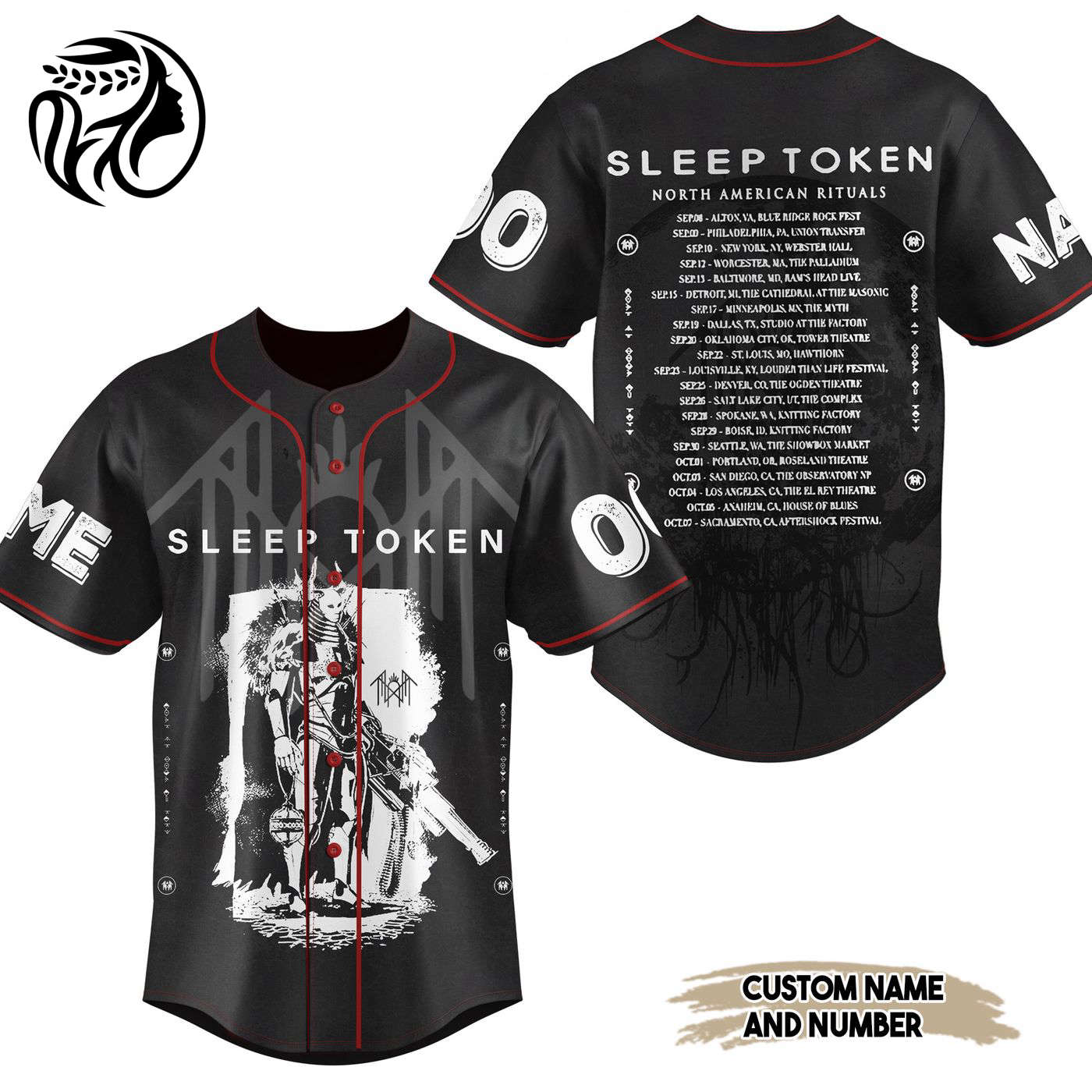 Sleep Token Baseball Jersey For Men Women And Kids Gift