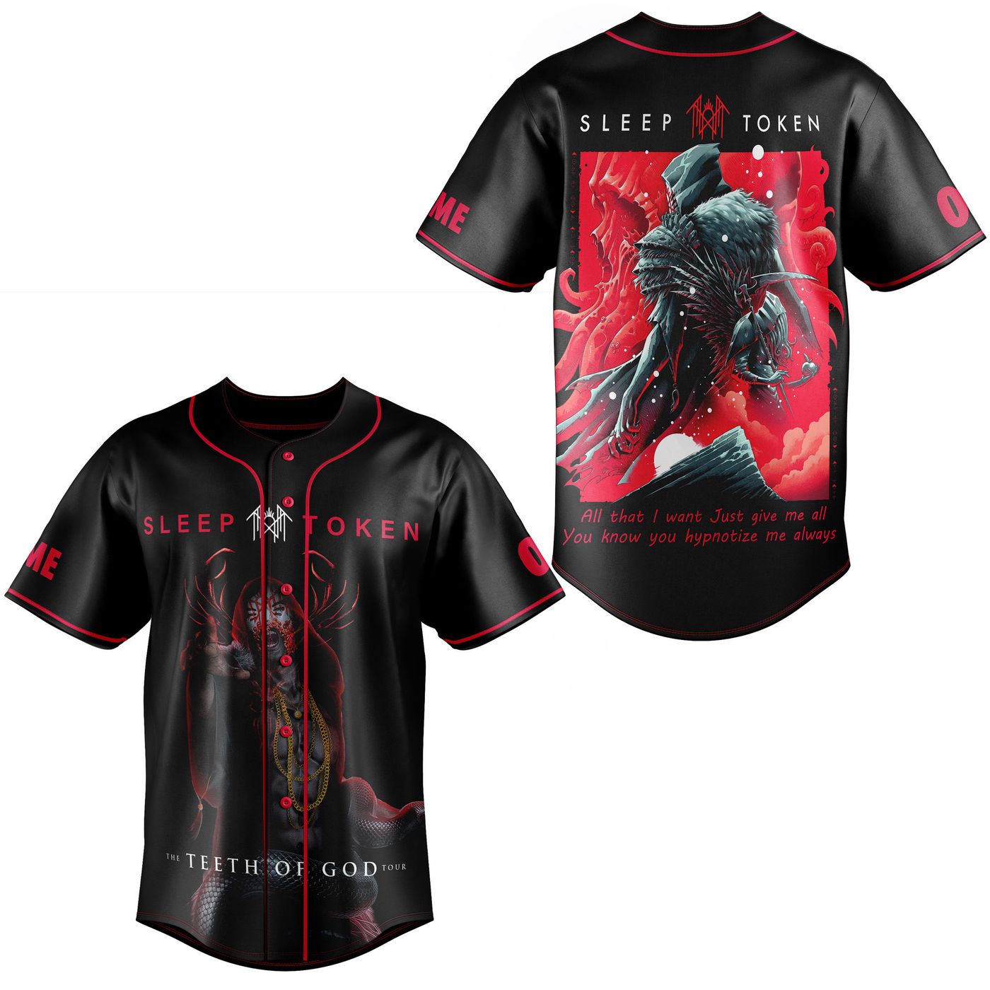 Sleep Token Baseball Jersey For Men Women And Kids Gift