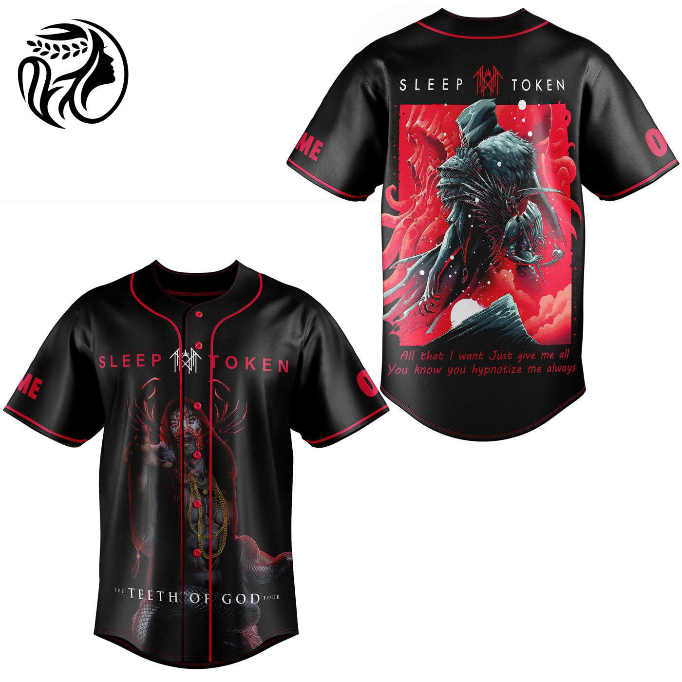 Sleep Token Baseball Jersey For Men Women And Kids Gift