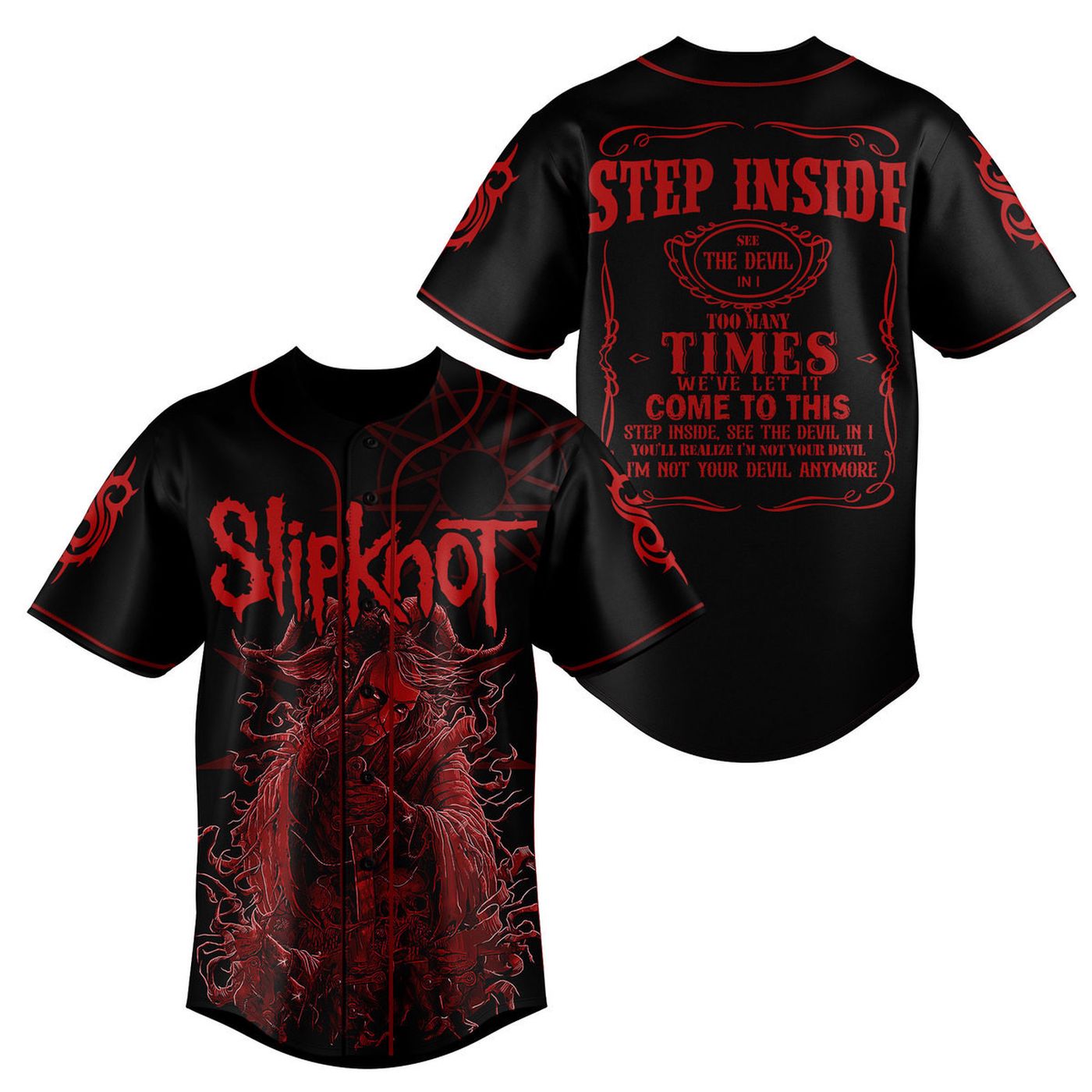 Slipknot Baseball Jersey For Men Women And Kids Gift