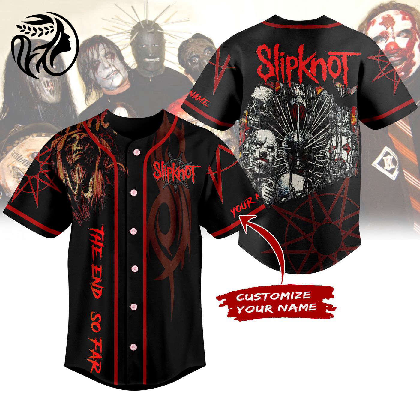 Slipknot Baseball Jersey For Men Women And Kids Gift