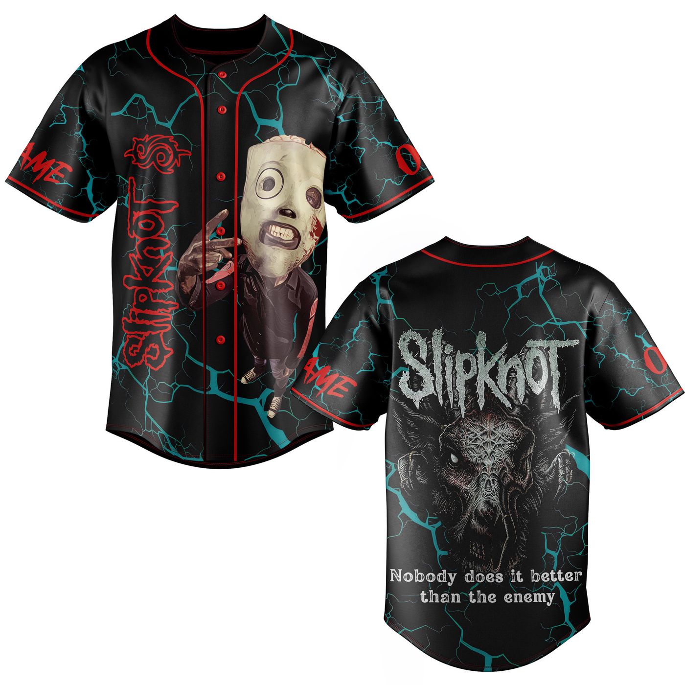 Slipknot Baseball Jersey For Men Women And Kids Gift