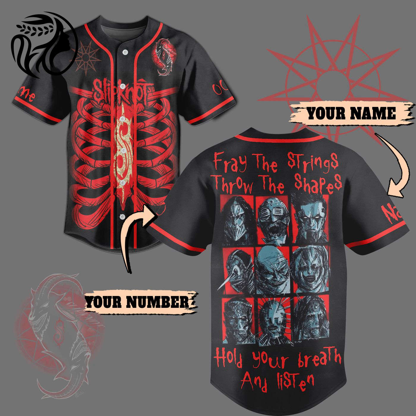 Slipknot Baseball Jersey For Men Women And Kids Gift
