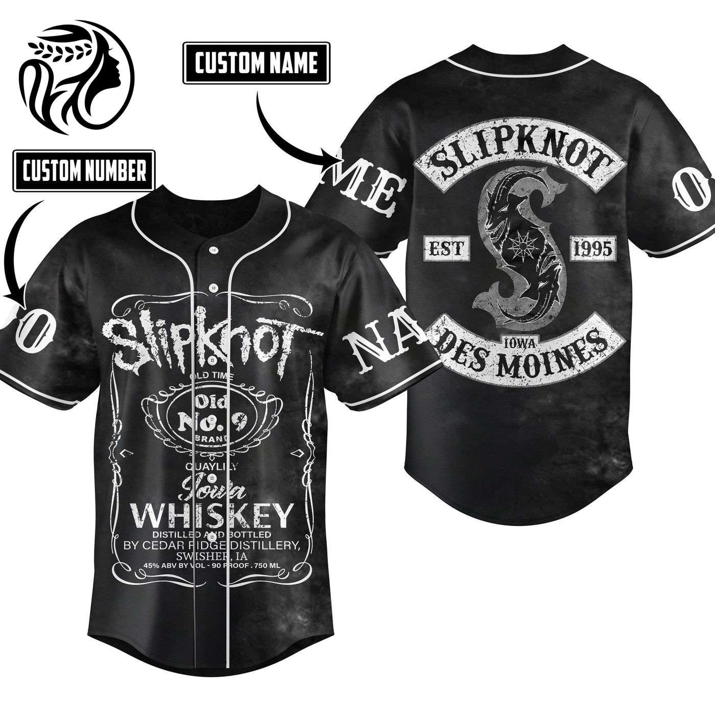 Slipknot Baseball Jersey For Men Women And Kids Gift