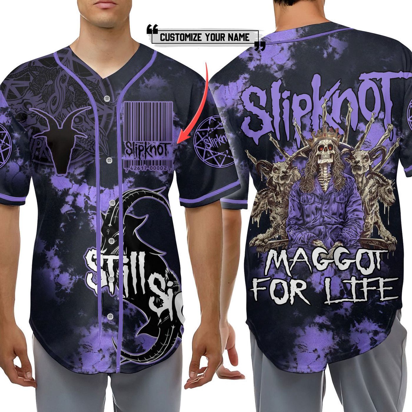 Slipknot Baseball Jersey For Men Women And Kids Gift