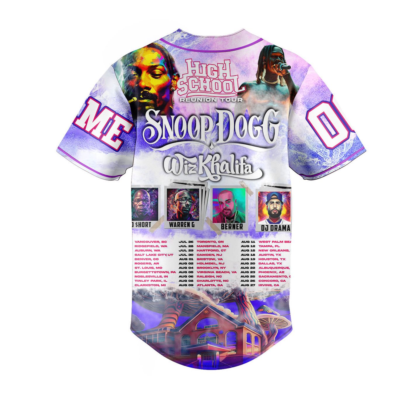 Snoop Dogg Baseball Jersey For Men Women And Kids Gift
