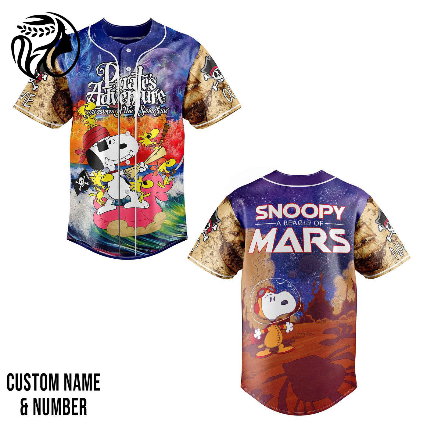 Snoopy Baseball Jersey For Men Women And Kids Gift