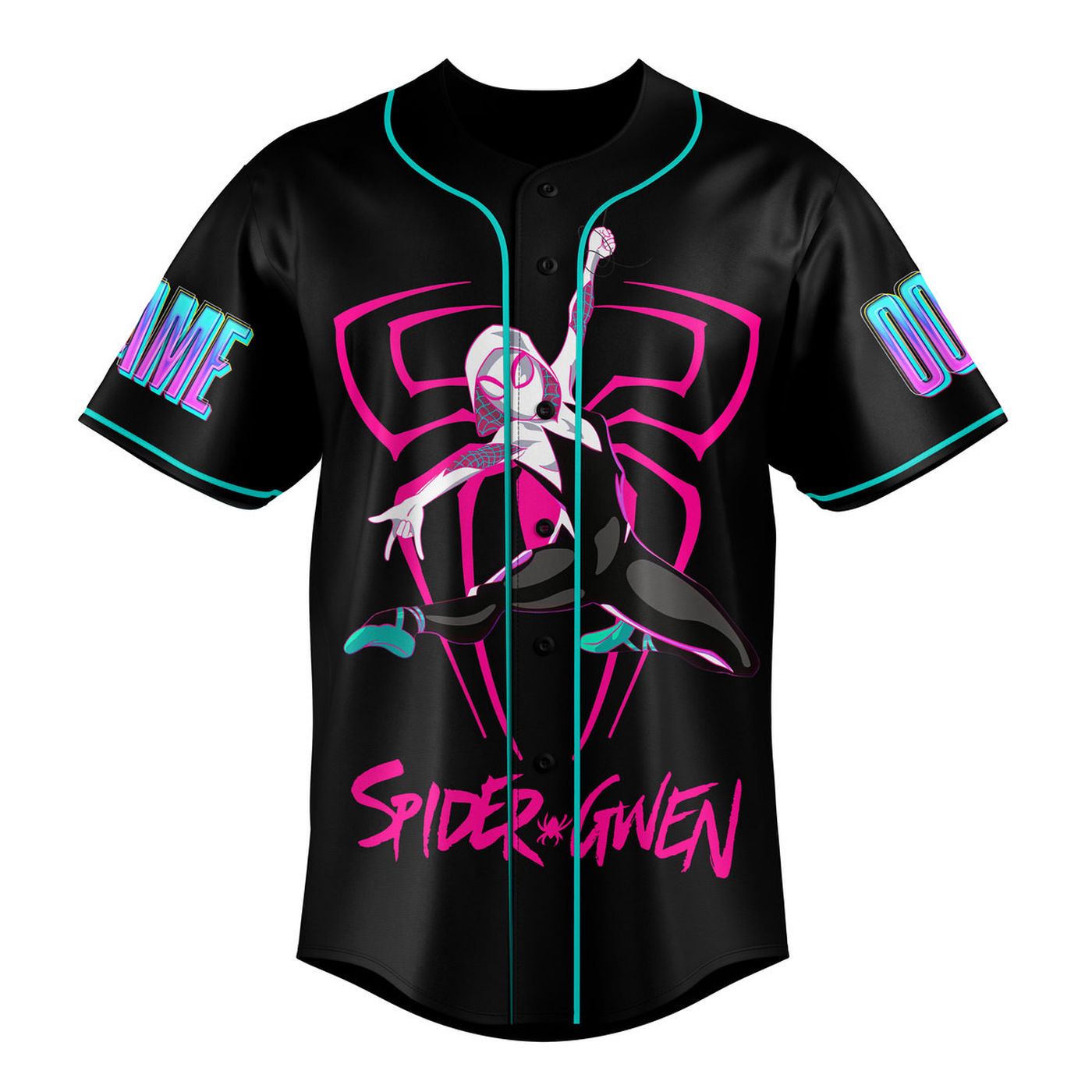 Spider Gwen Baseball Jersey For Men Women And Kids Gift