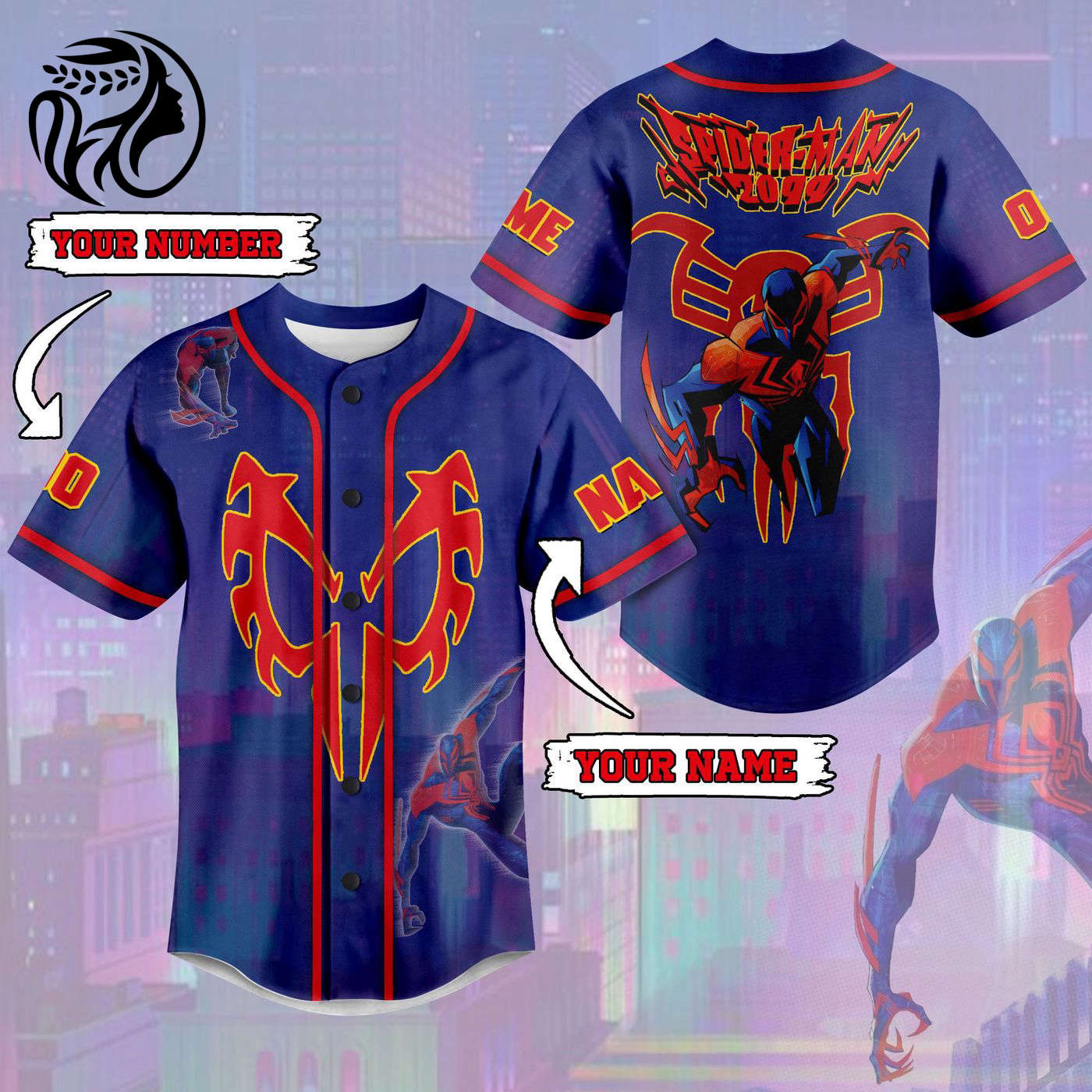 Spider Man Baseball Jersey For Men Women And Kids Gift