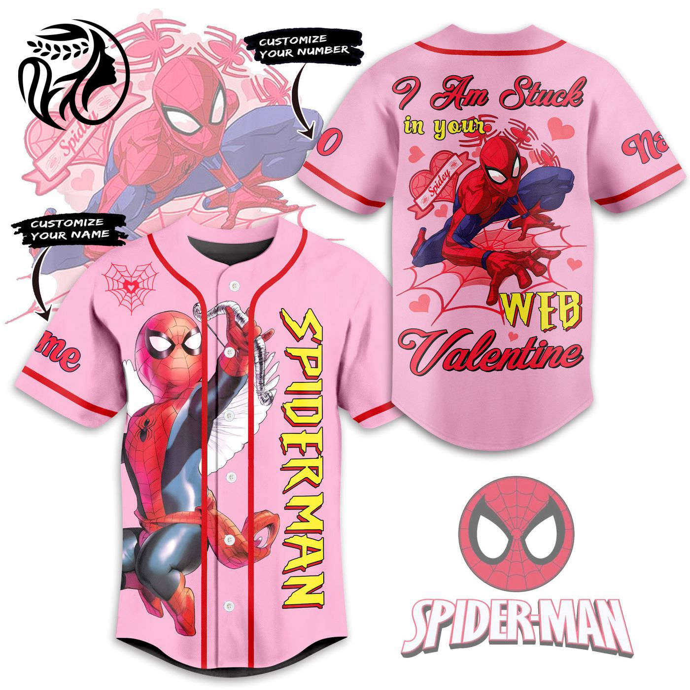 Spider Man Baseball Jersey For Men Women And Kids Gift