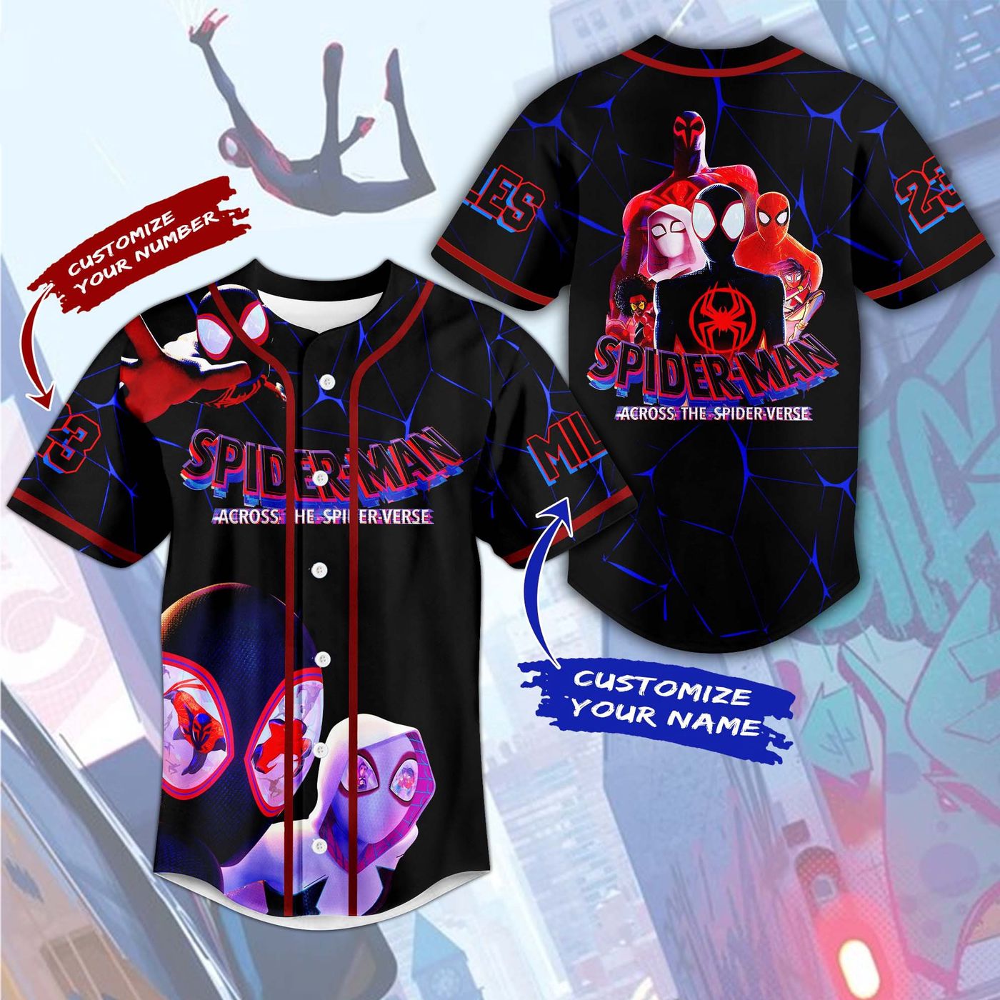 Spider Man Baseball Jersey For Men Women And Kids Gift