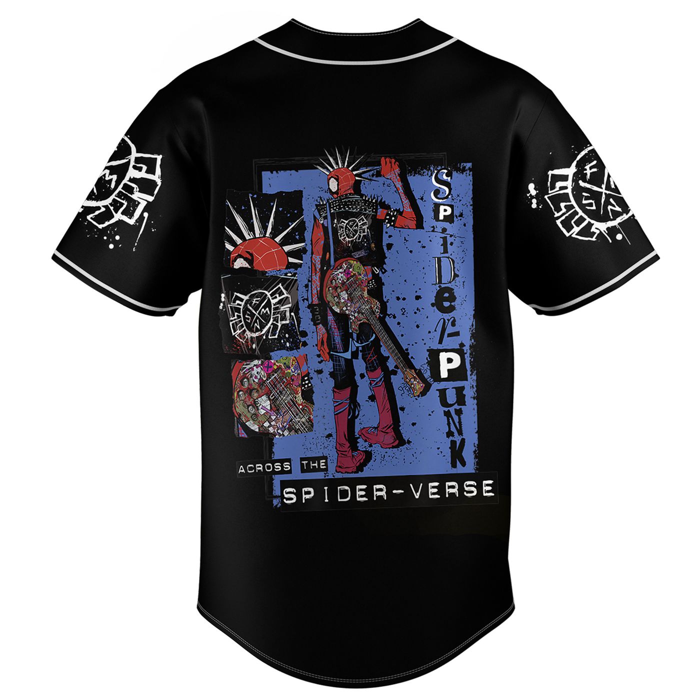 Spider-Punk Baseball Jersey For Men Women And Kids Gift