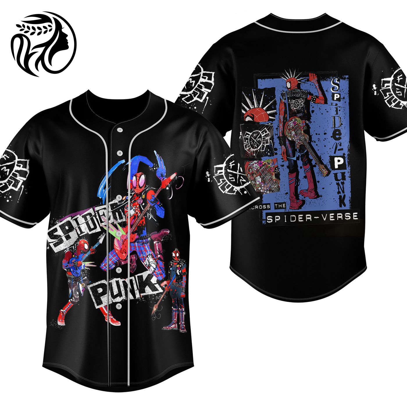 Spider-Punk Baseball Jersey For Men Women And Kids Gift