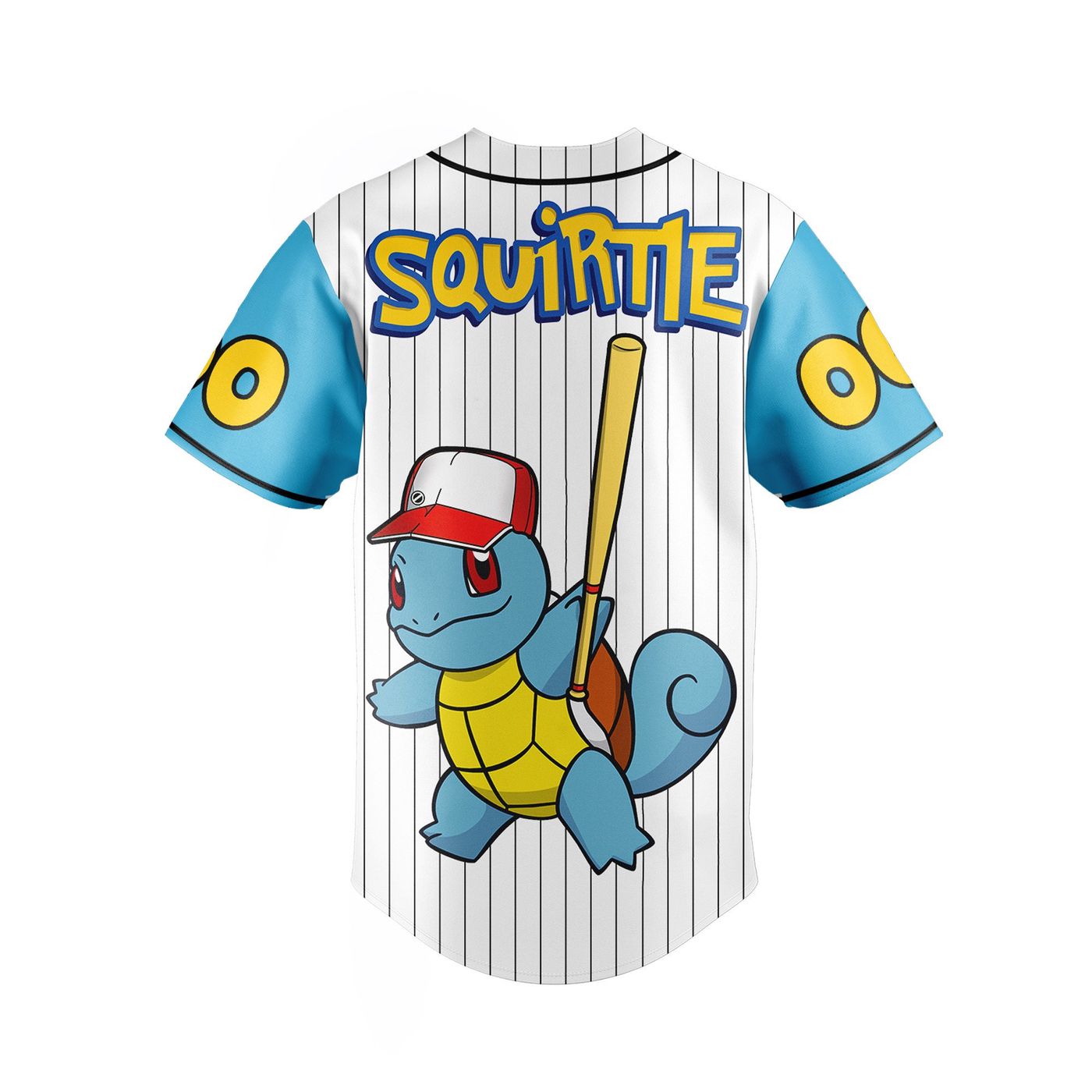 Squirtle Pokemon Baseball Jersey For Men Women And Kids Gift