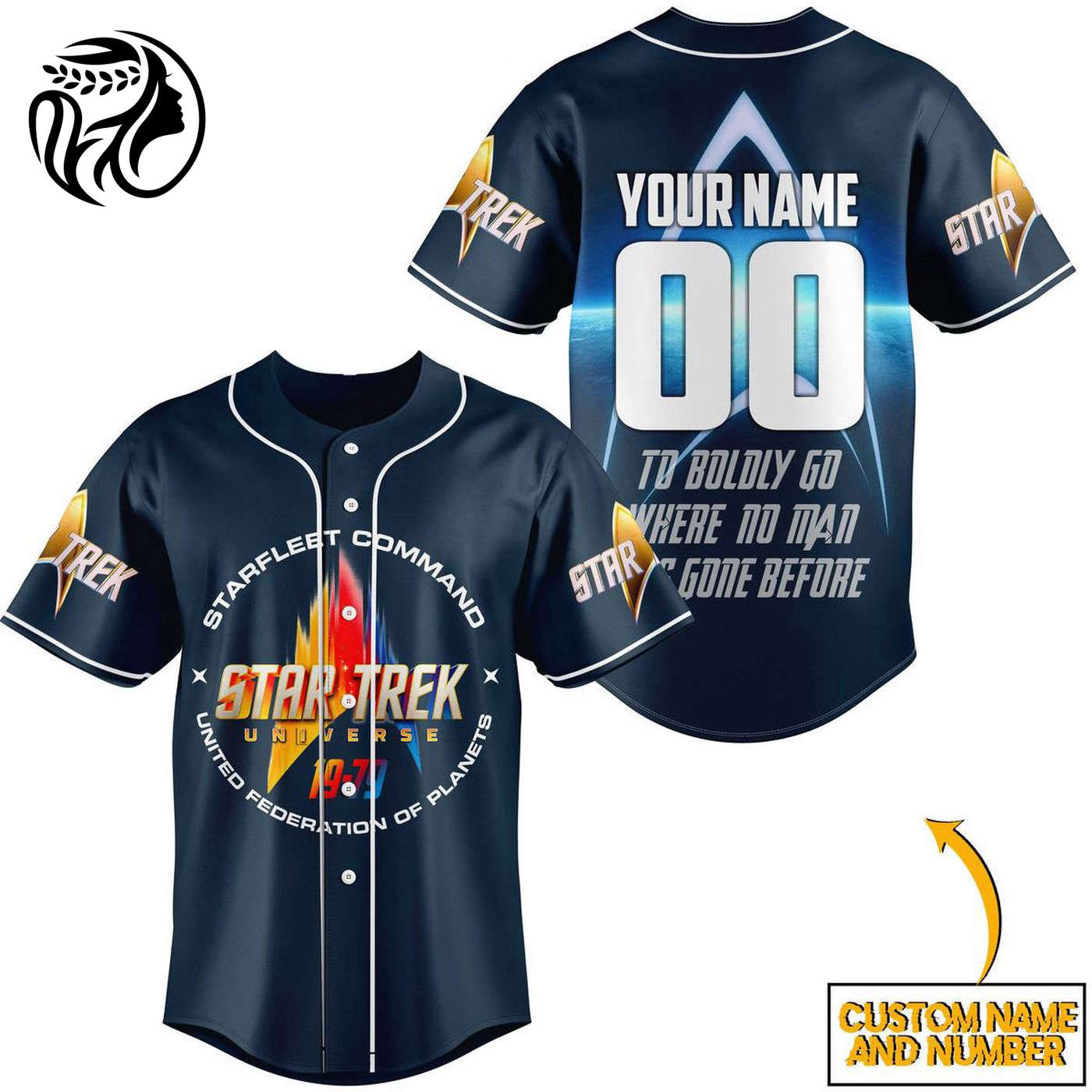 Star Trek Baseball Jersey For Men Women And Kids Gift