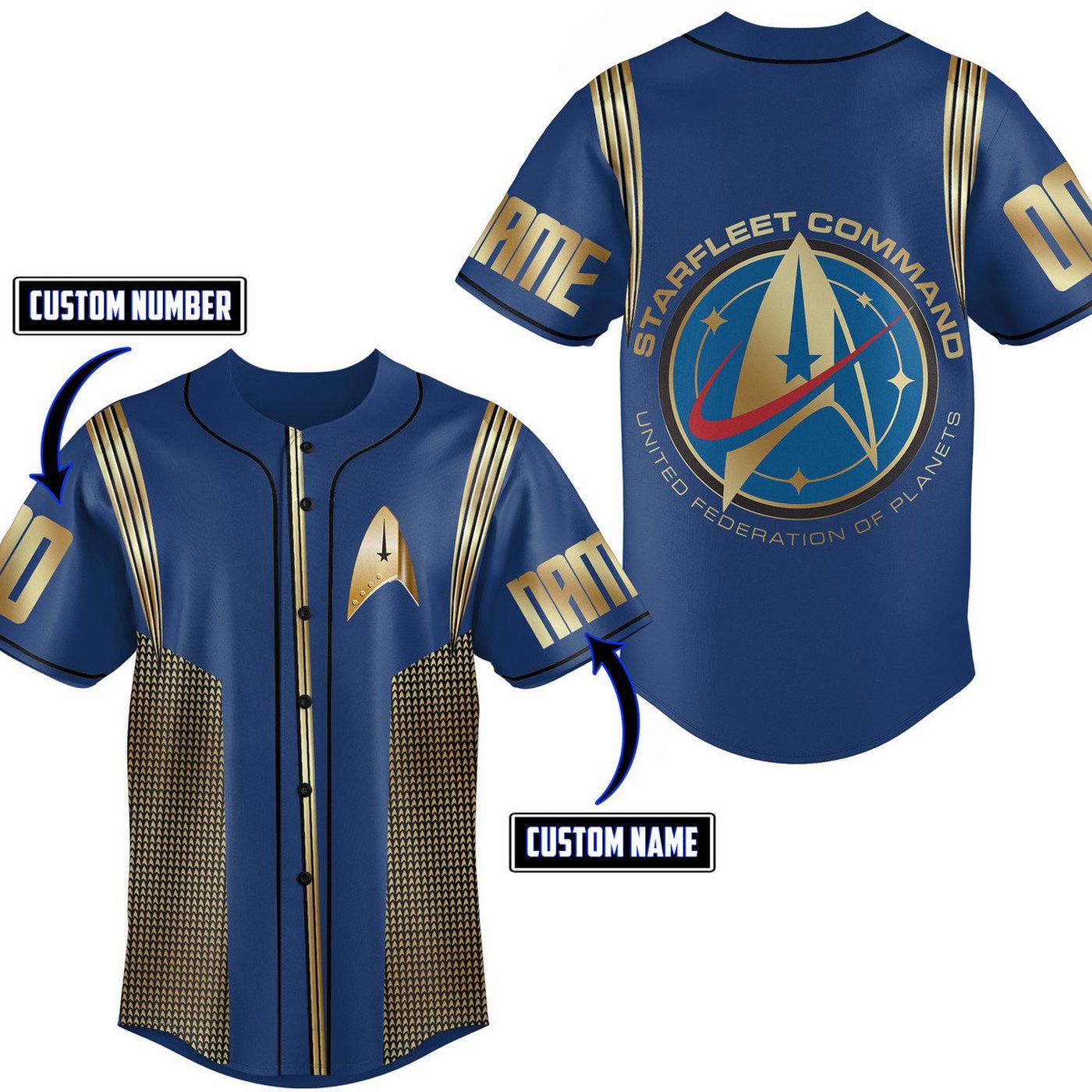 Star Trek Fleet Command Baseball Jersey For Men Women And Kids Gift