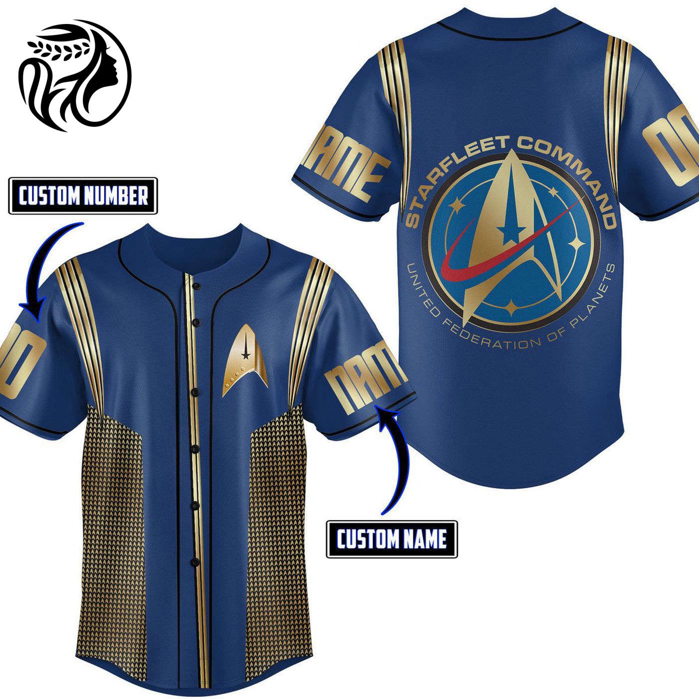 Star Trek Fleet Command Baseball Jersey For Men Women And Kids Gift