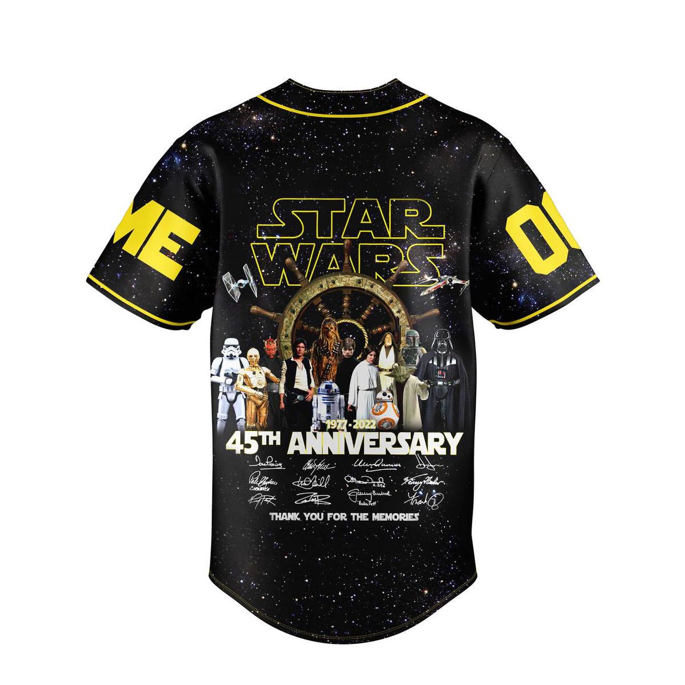 Star Wars Baseball Jersey For Men Women And Kids Gift
