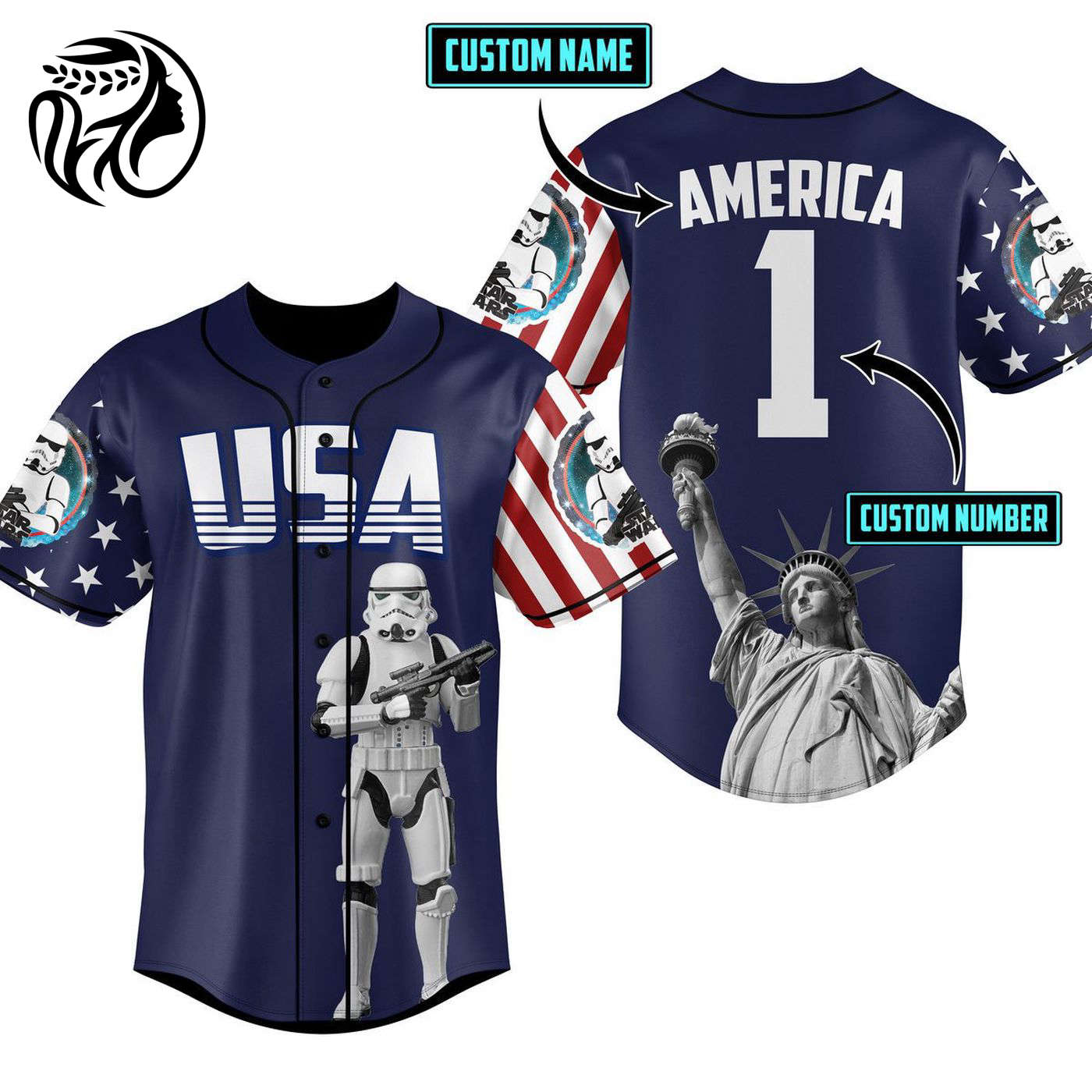 Star Wars Baseball Jersey For Men Women And Kids Gift