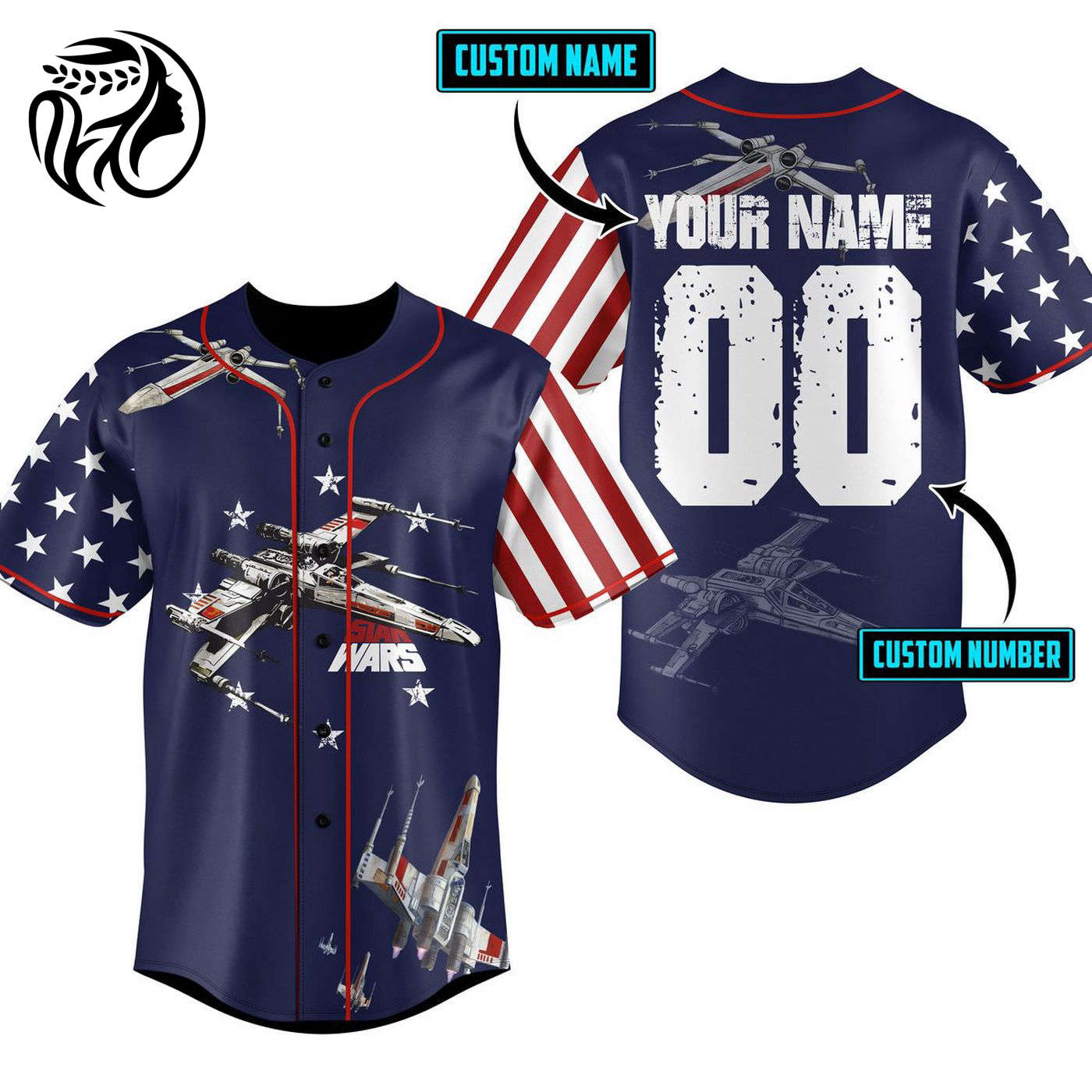 Star Wars Baseball Jersey For Men Women And Kids Gift