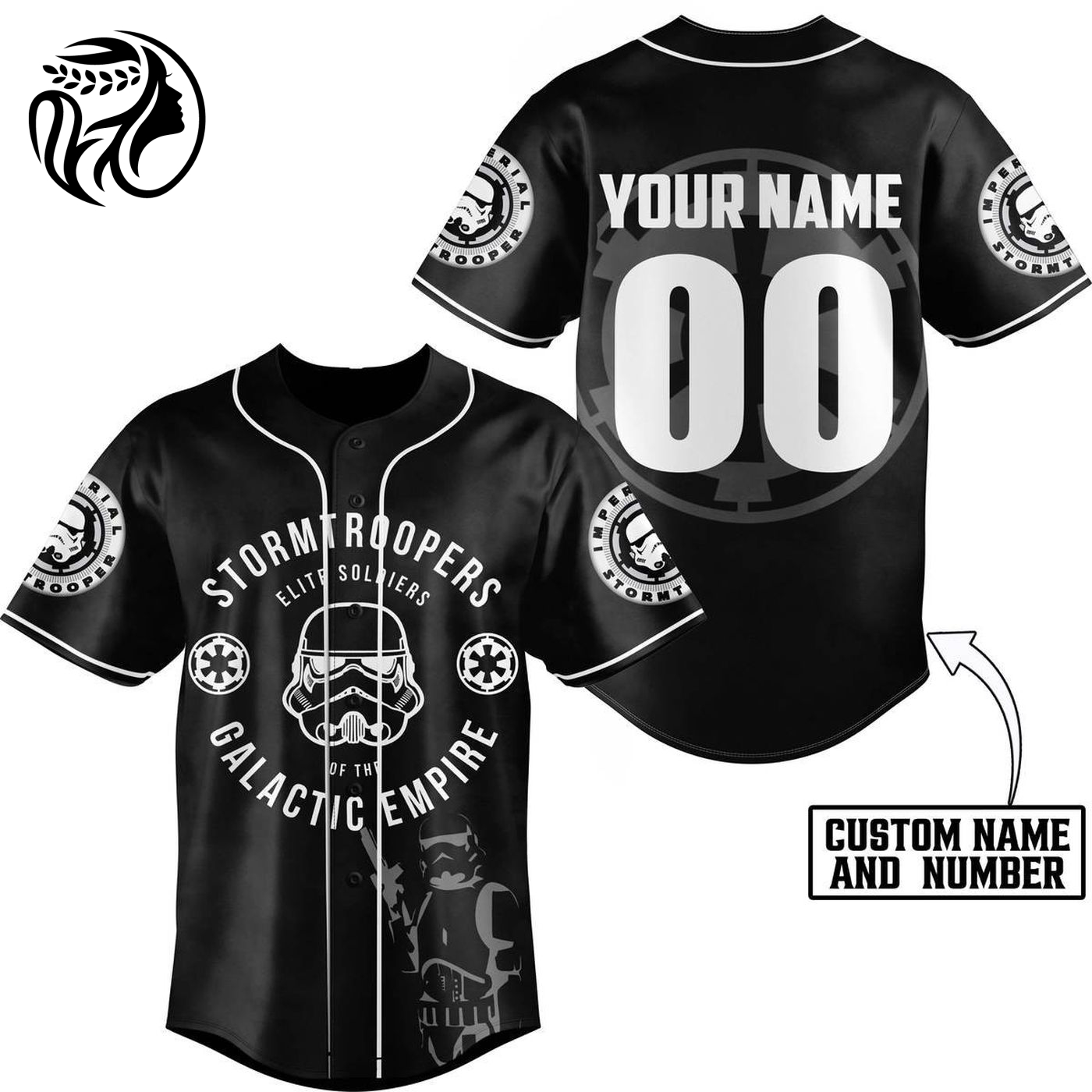 Stormtrooper Baseball Jersey For Men Women And Kids Gift