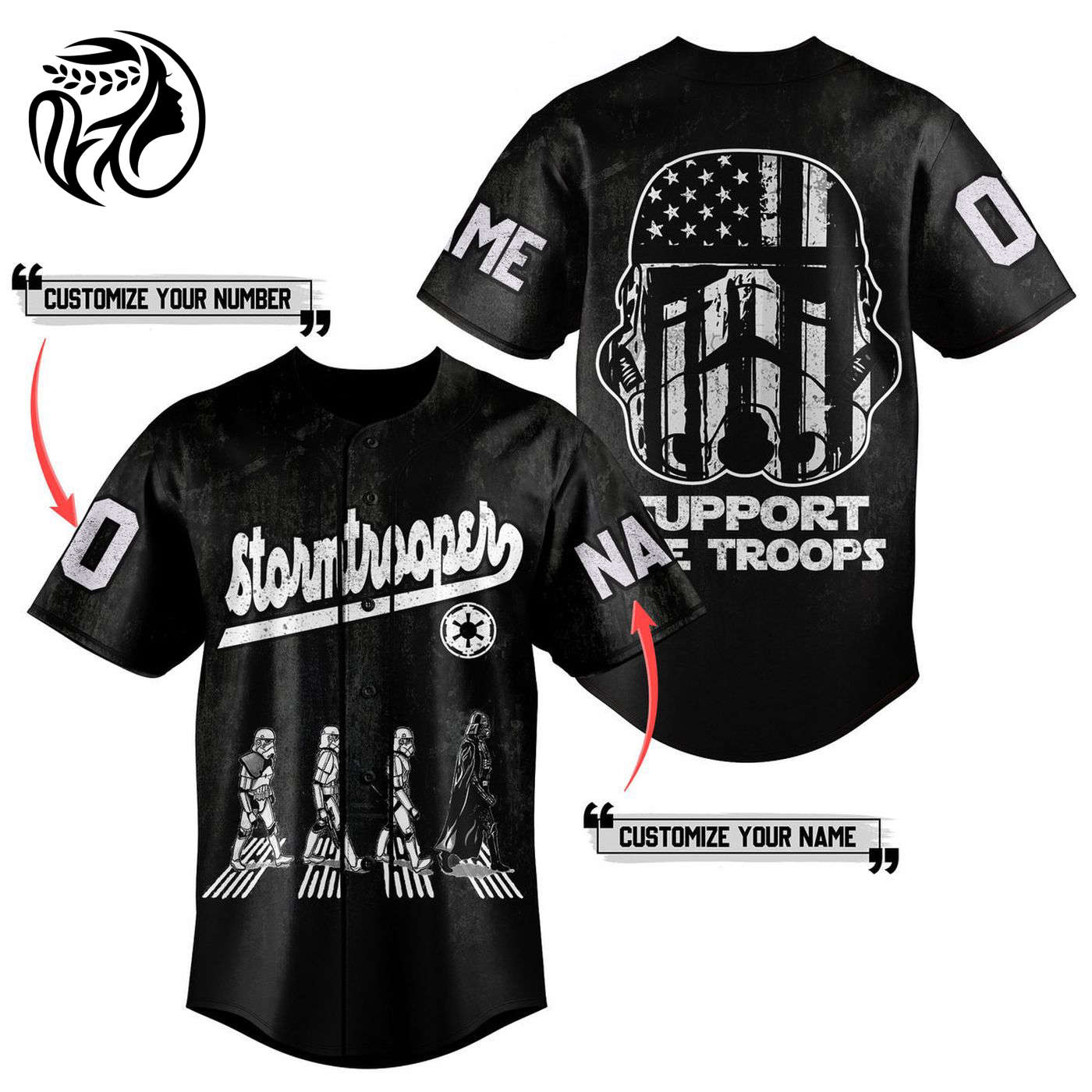 Stormtrooper Baseball Jersey For Men Women And Kids Gift