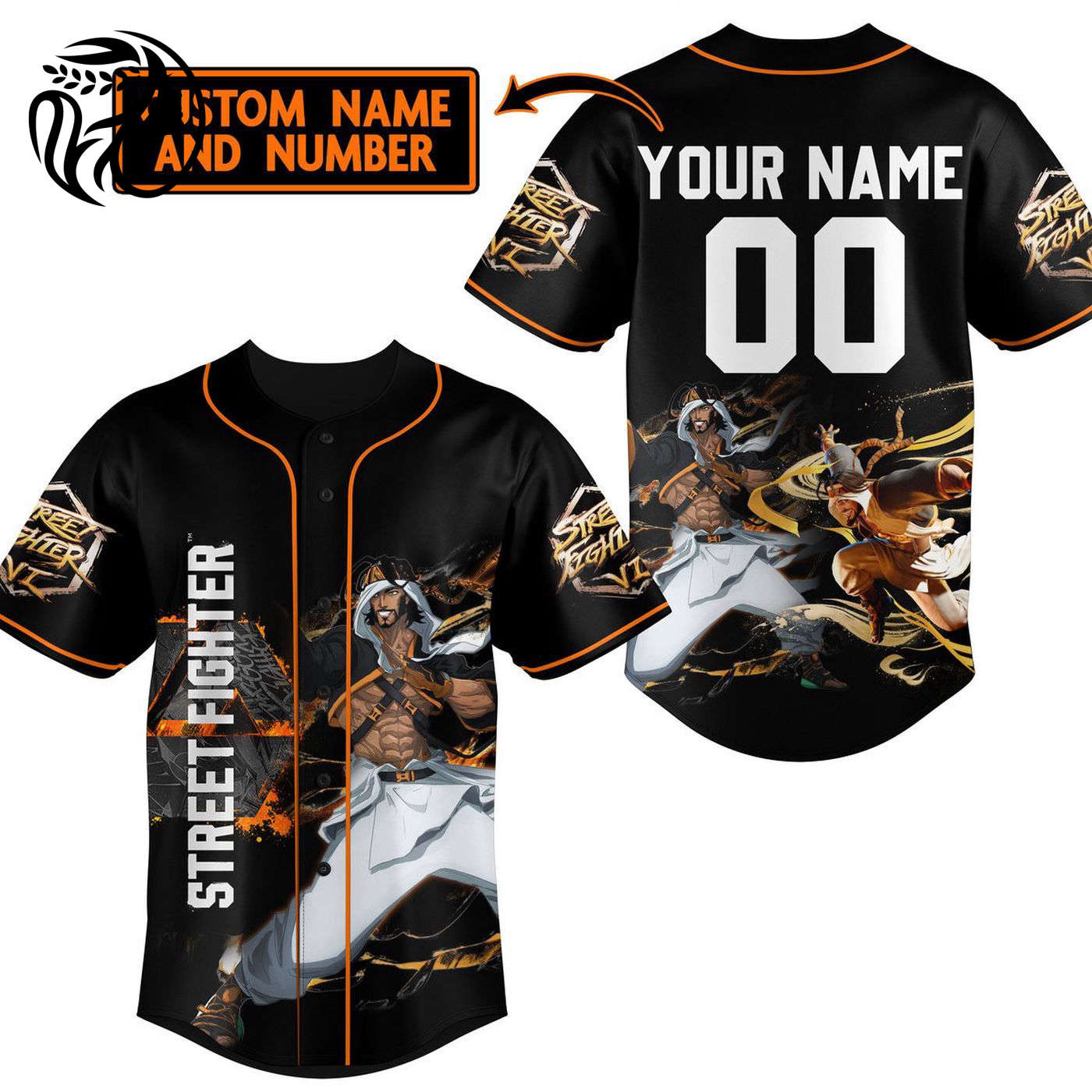 Street Fighter Baseball Jersey For Men Women And Kids Gift