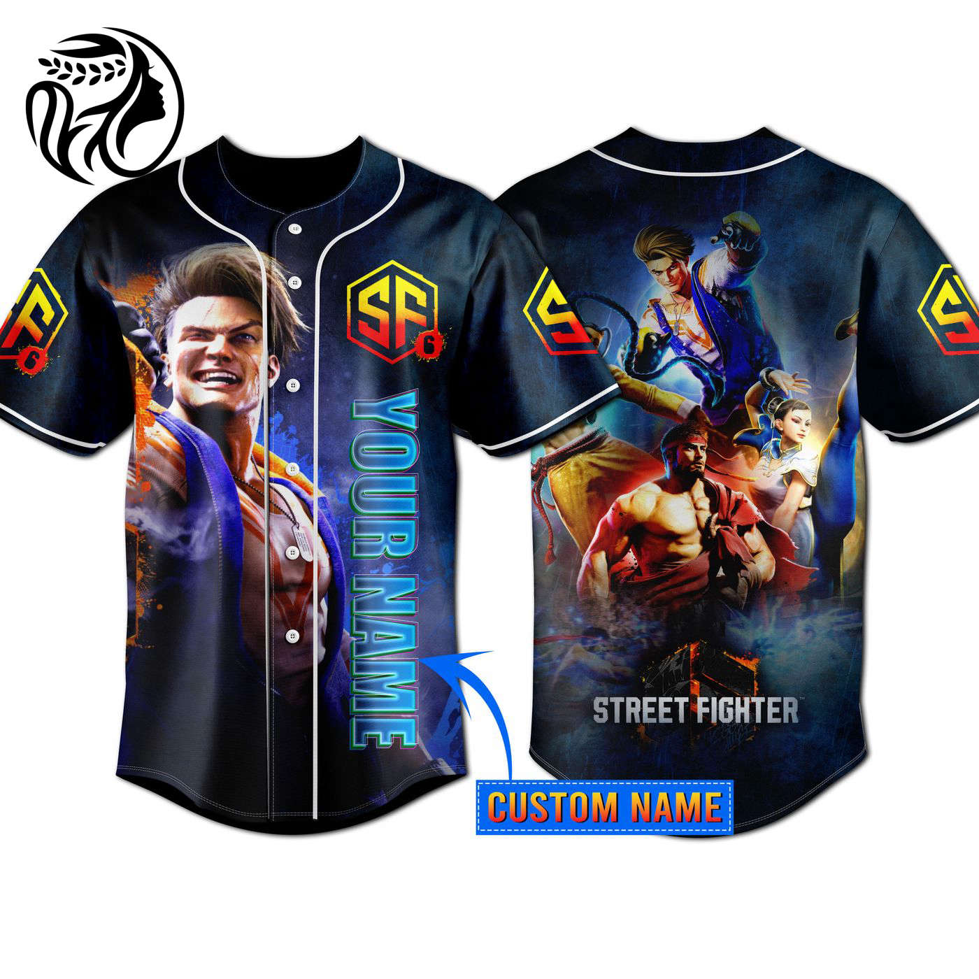 Street Fighter Baseball Jersey For Men Women And Kids Gift