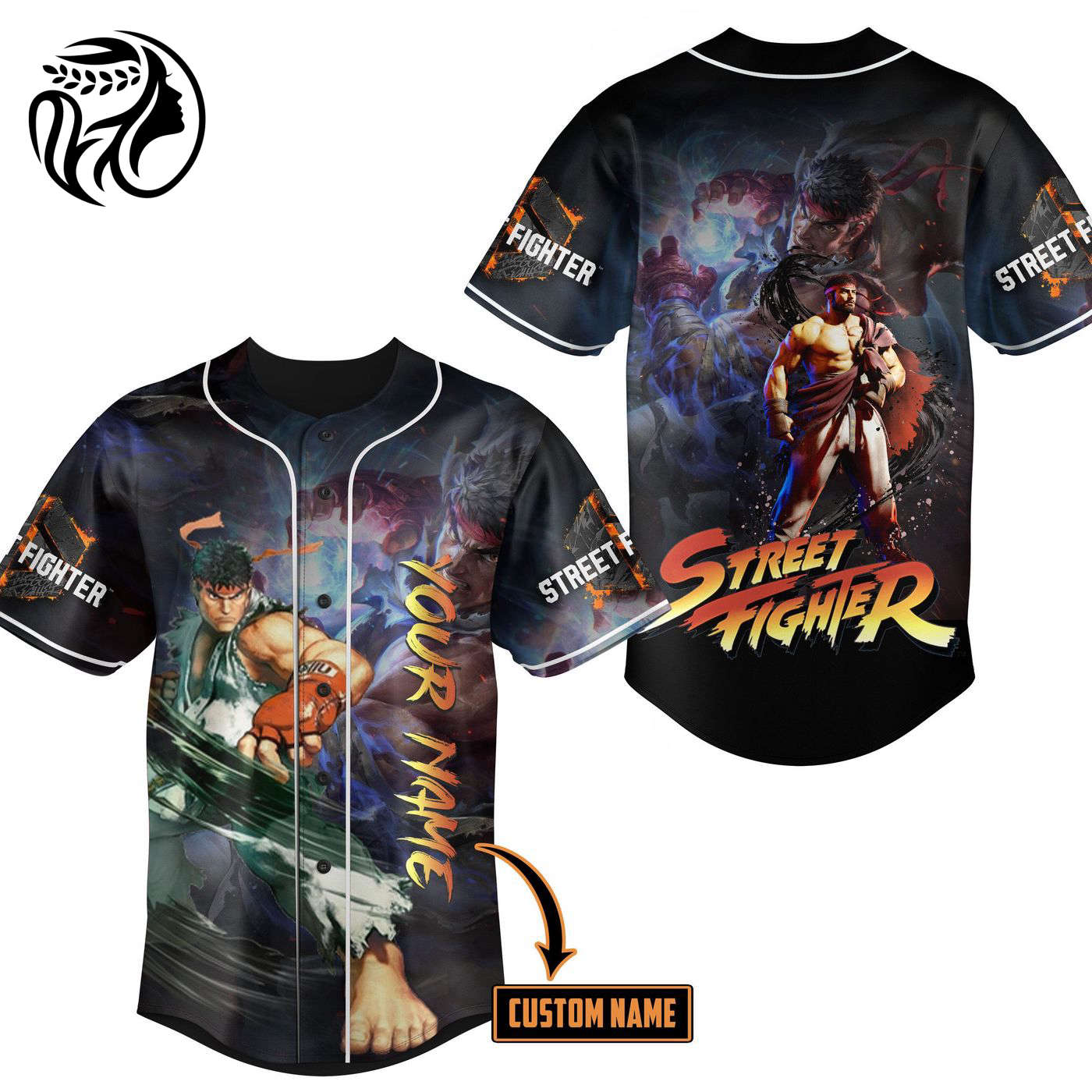 Street Fighter Baseball Jersey For Men Women And Kids Gift