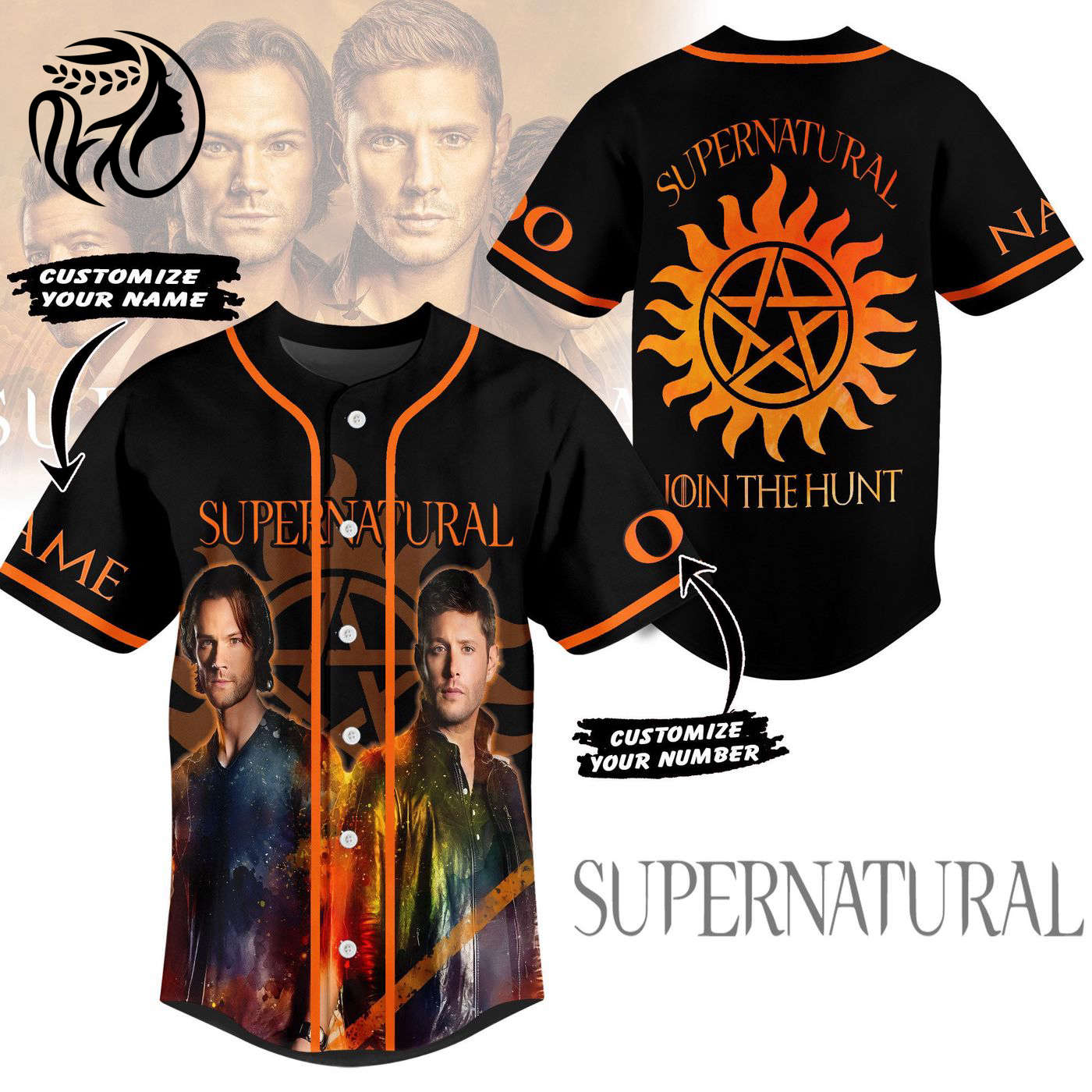 Supernatural Baseball Jersey For Men Women And Kids Gift