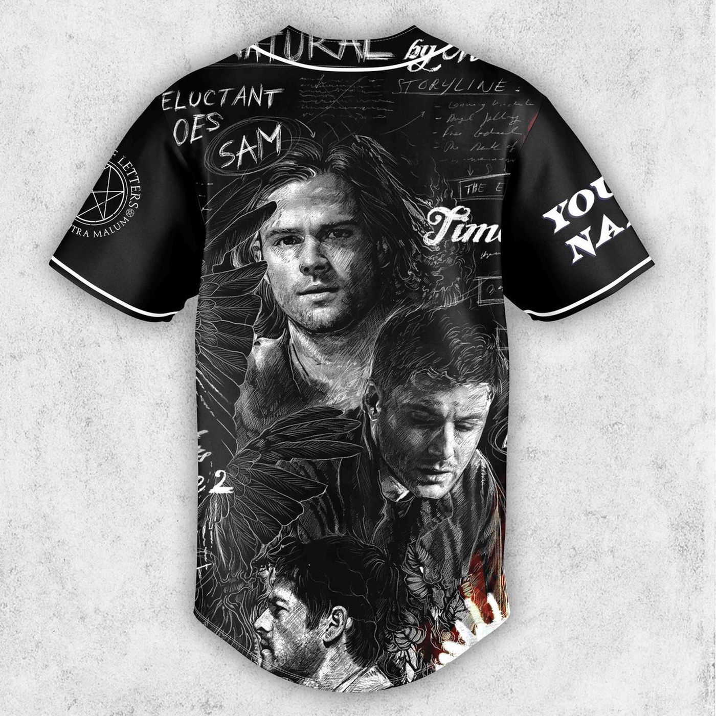 Supernatural Baseball Jersey For Men Women And Kids Gift