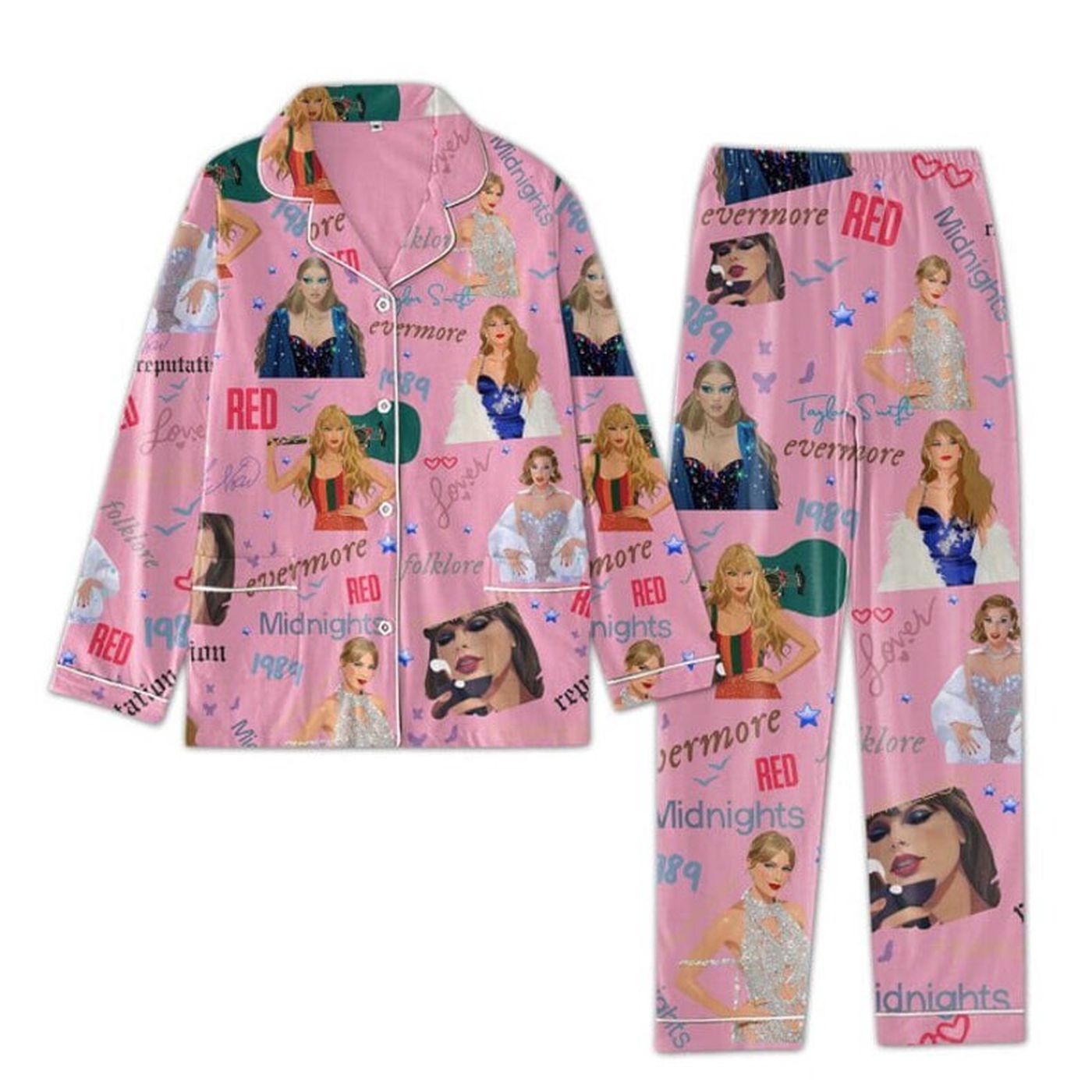Get Cozy with Swiftiee Album Pajamas Set – Taylor Taylor Version Shop Now! Get Cozy with Swiftiee Album Pajamas Set – Taylor Taylor Version Shop Now!