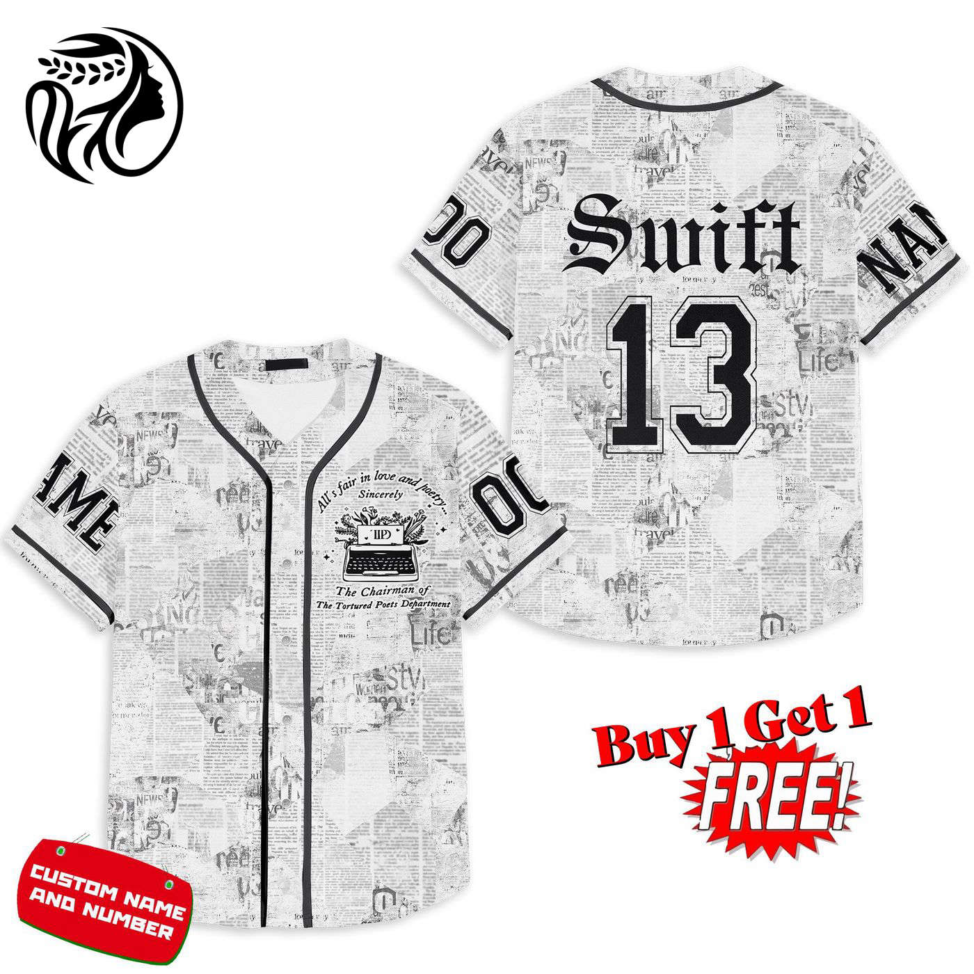 Swifties Baseball Jersey For Men Women And Kids Gift