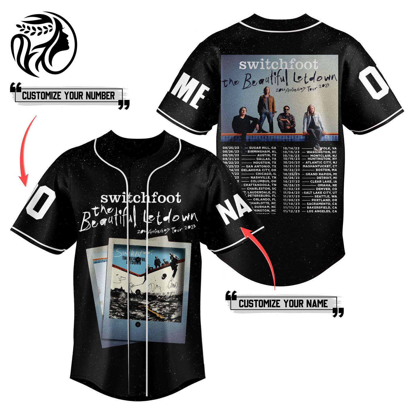Switchfoot Baseball Jersey For Men Women And Kids Gift