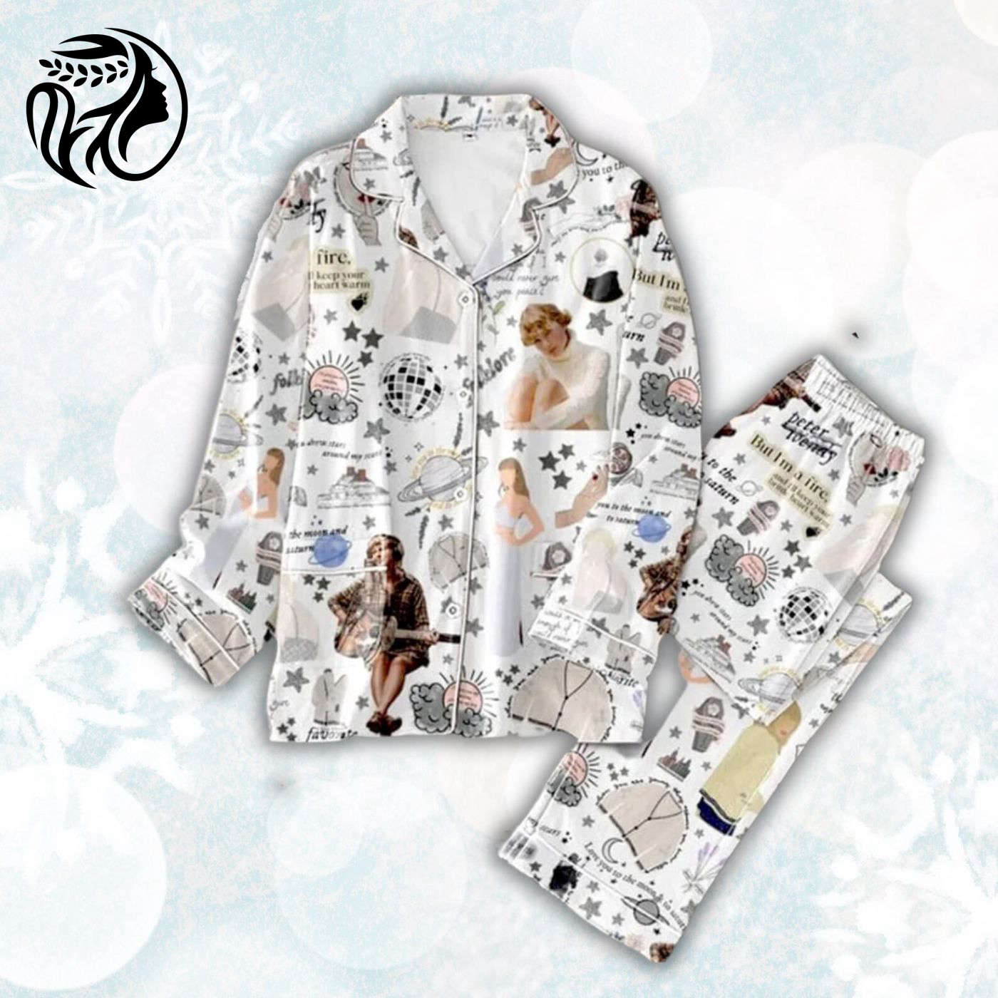 Taylor Album Pajamas Set: Swjftie Tour & Party-Worthy Women s Sleepwear