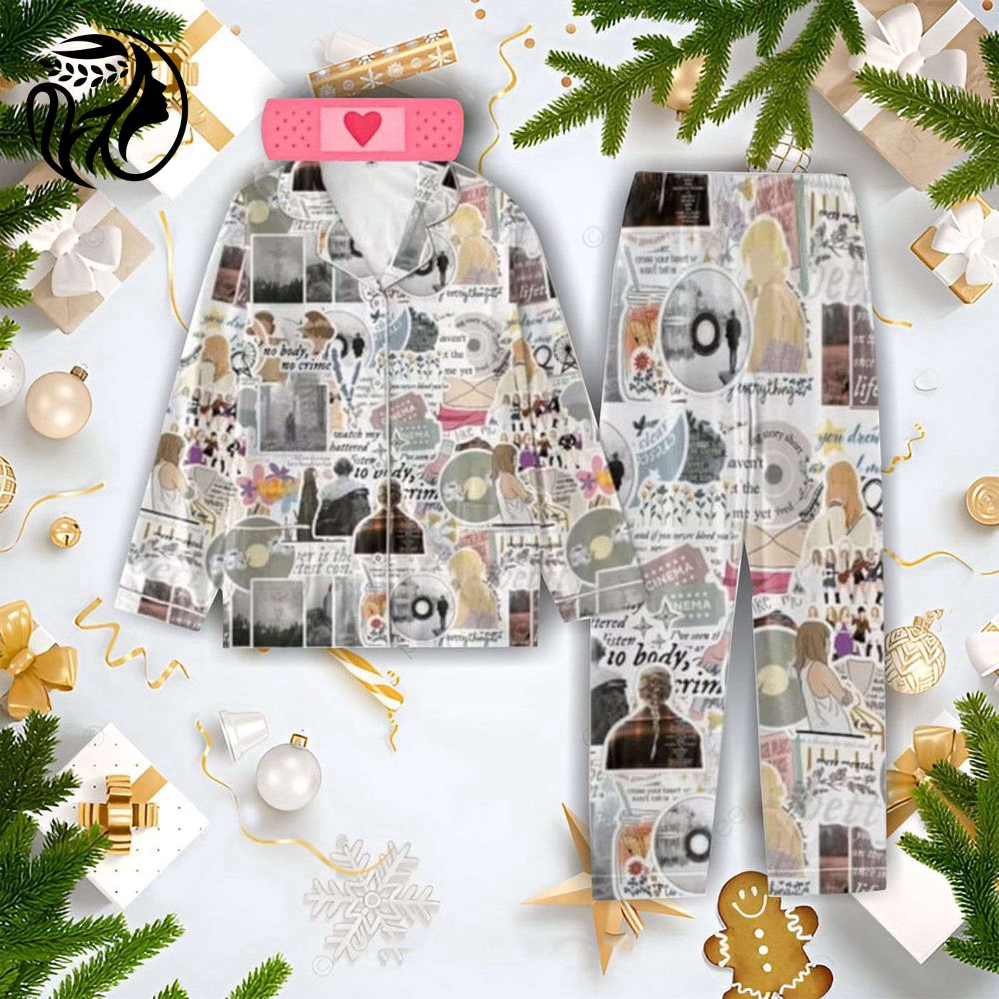 Taylor Swift All Hit Album Eras Tour Pajamas Set: Official Swift Eras Tour Merch