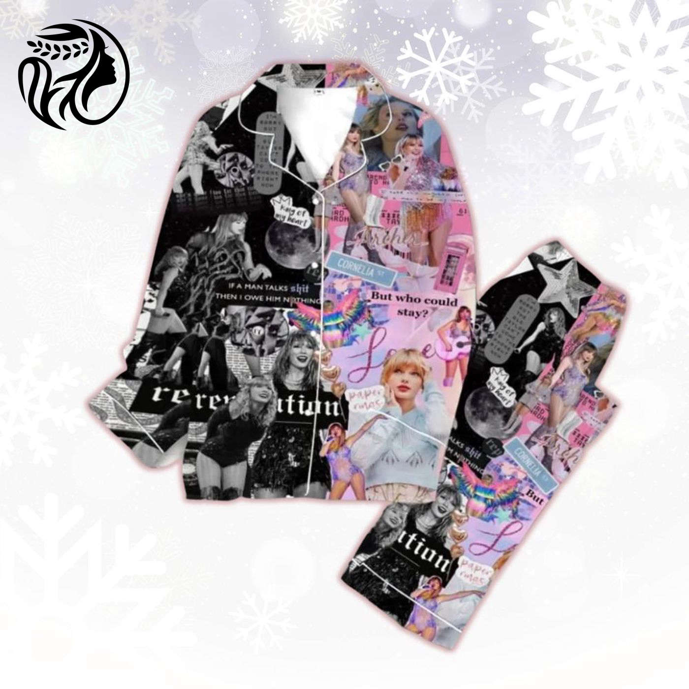 Taylor Lover Reputati0n Pajamas: TS Album Eras Tour Set – Stylish & Comfy Sleepwear