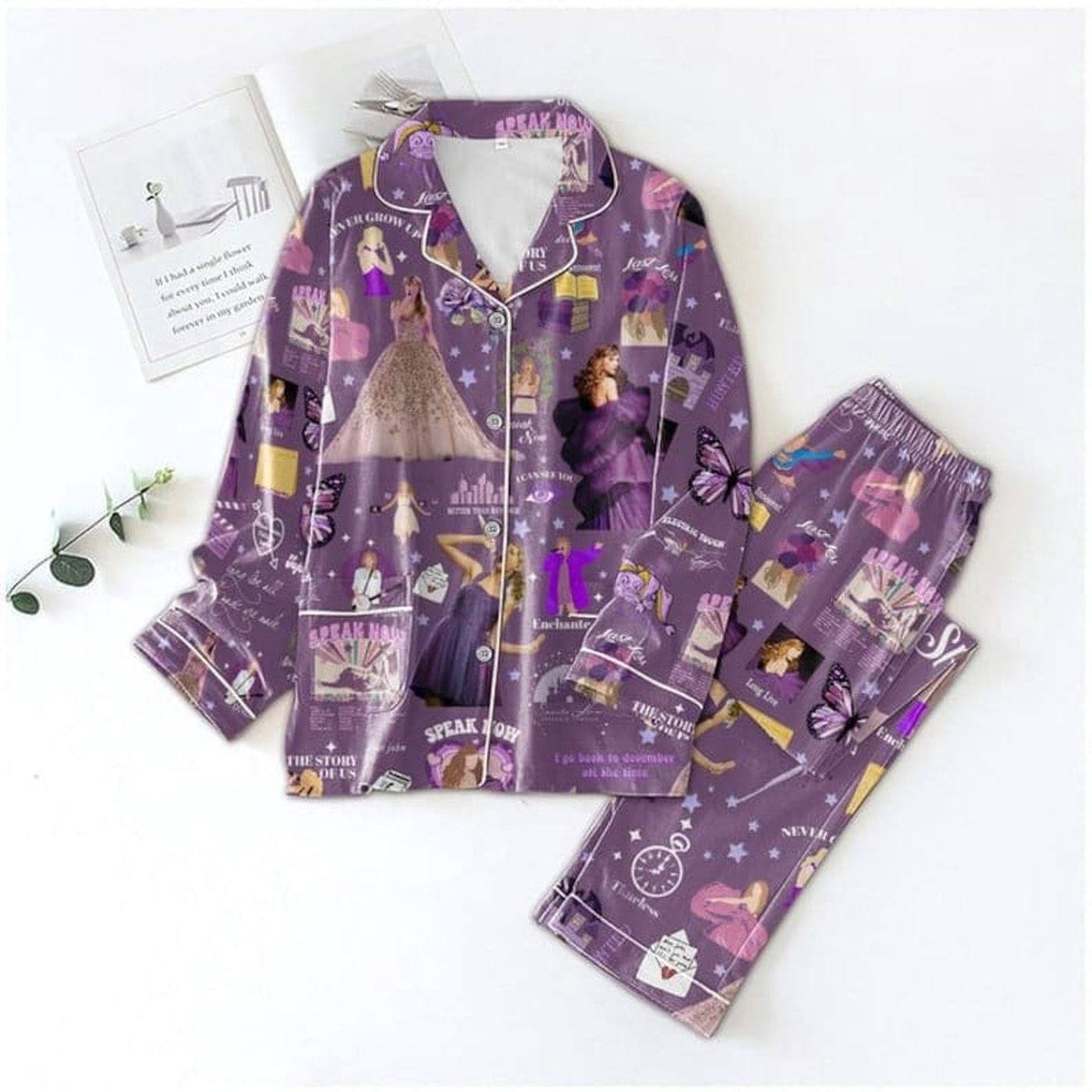Taylor Speak Now & taylor version Kid Pajamas Set: Stylish Sleepwear with Taylor Swift s Signature Touch! Taylor Speak Now & taylor version Kid Pajamas Set: Stylish Sleepwear with Taylor Swift s Signature Touch!