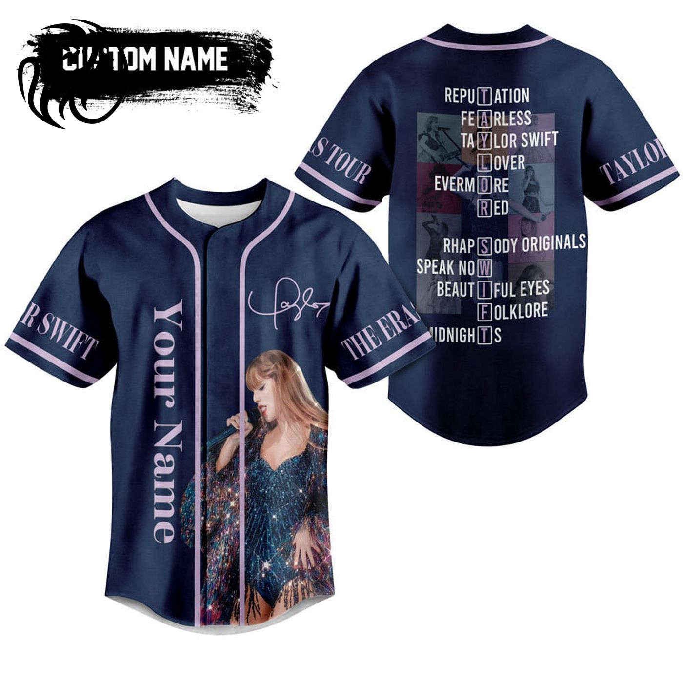 Taylor Swift Baseball Jersey For Men Women And Kids Gift