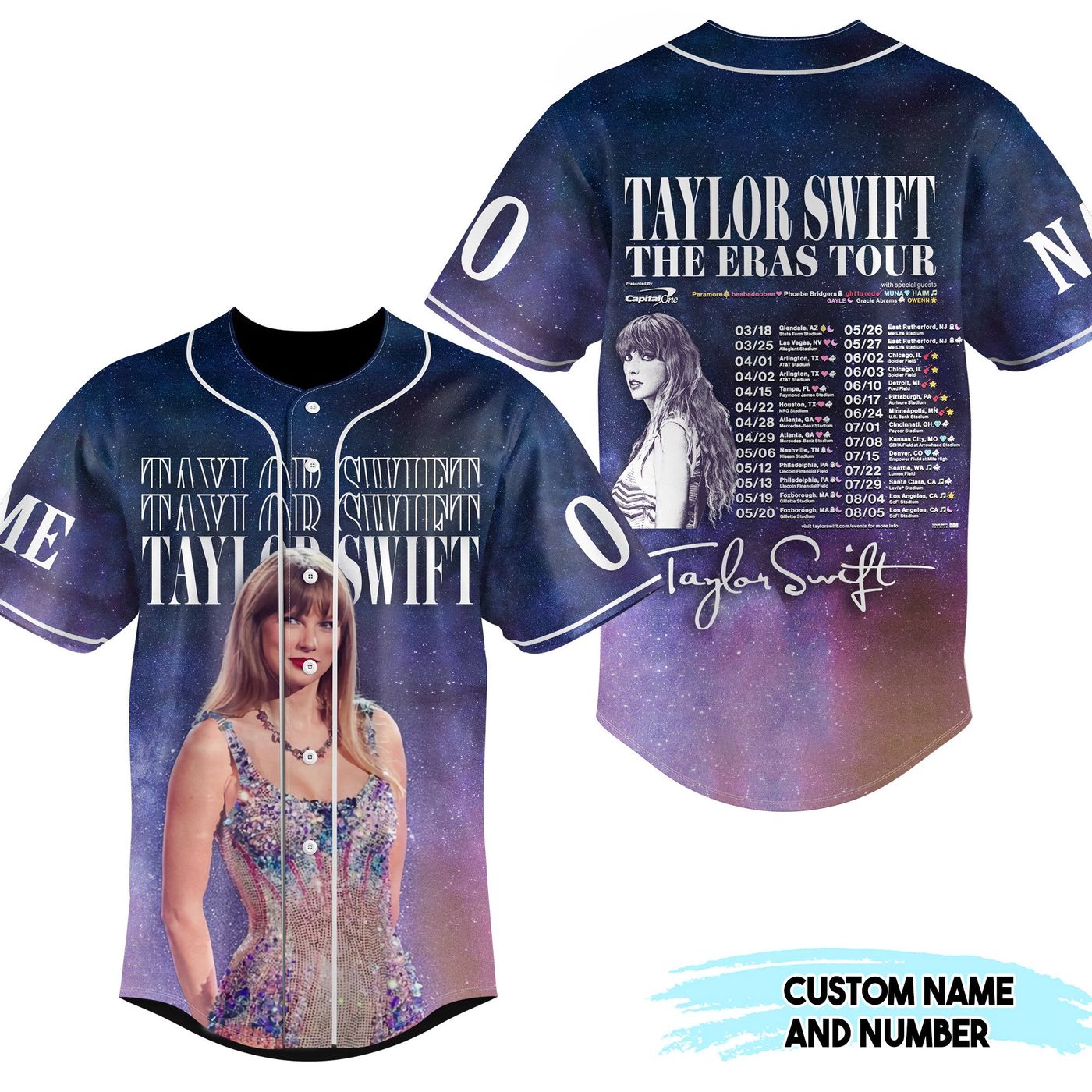 Taylor Swift Baseball Jersey For Men Women And Kids Gift