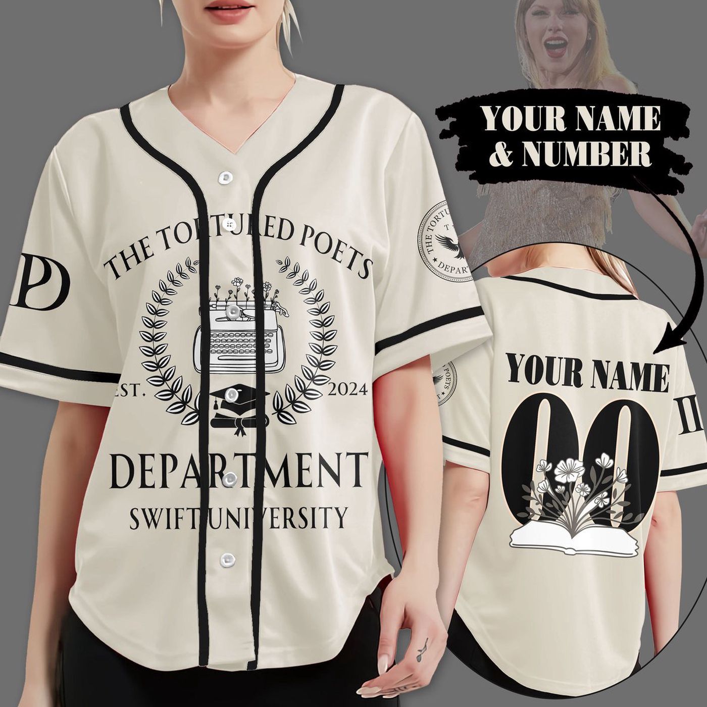 Taylor Swift Baseball Jersey For Men Women And Kids Gift