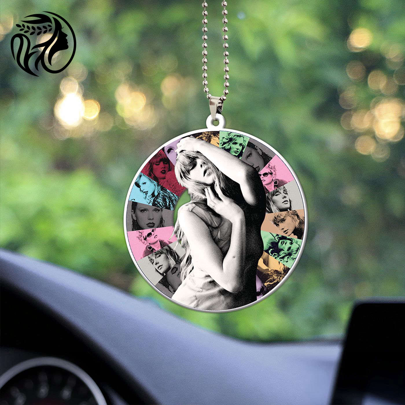 Taylor Swift Custom Shape 2-sided Acrylic Car Ornament Gift