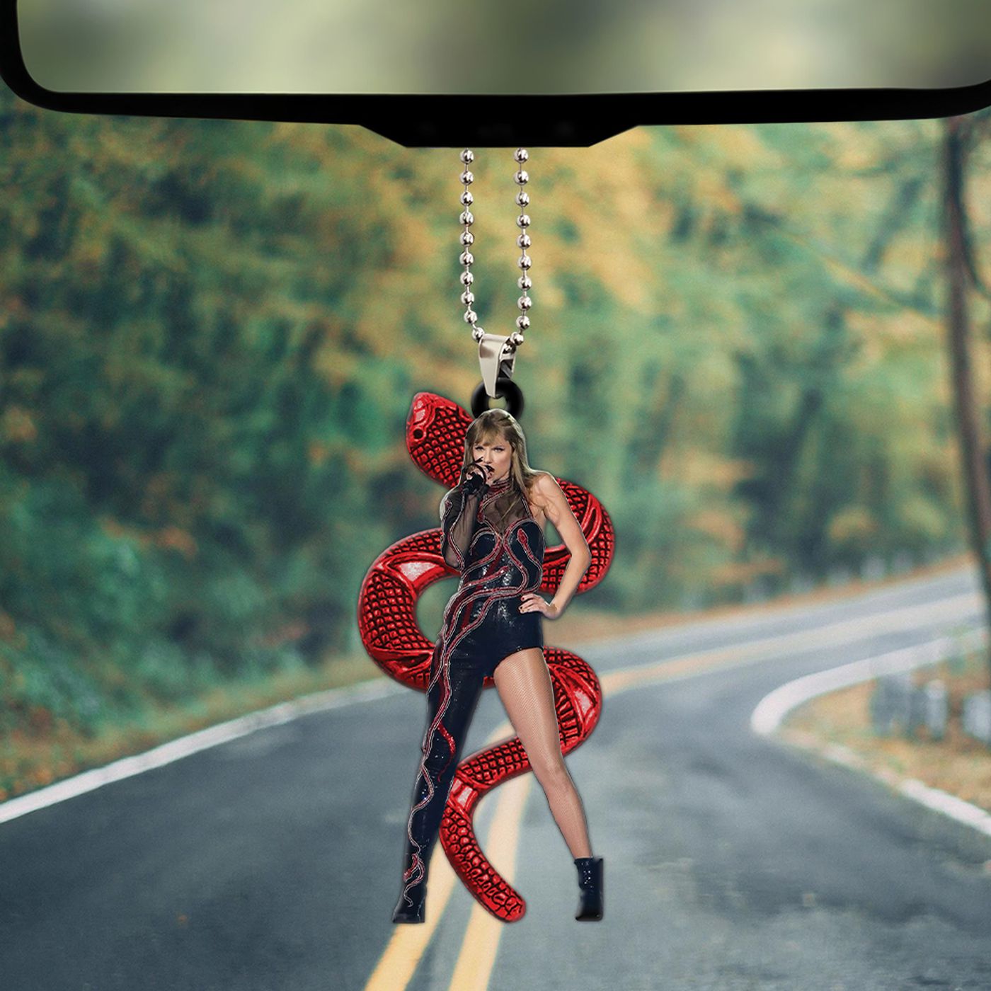 Taylor Swift Custom Shape 2-sided Acrylic Car Ornament Gift