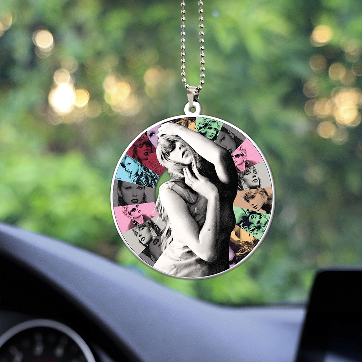 Taylor Swift Custom Shape 2-sided Acrylic Car Ornament Gift